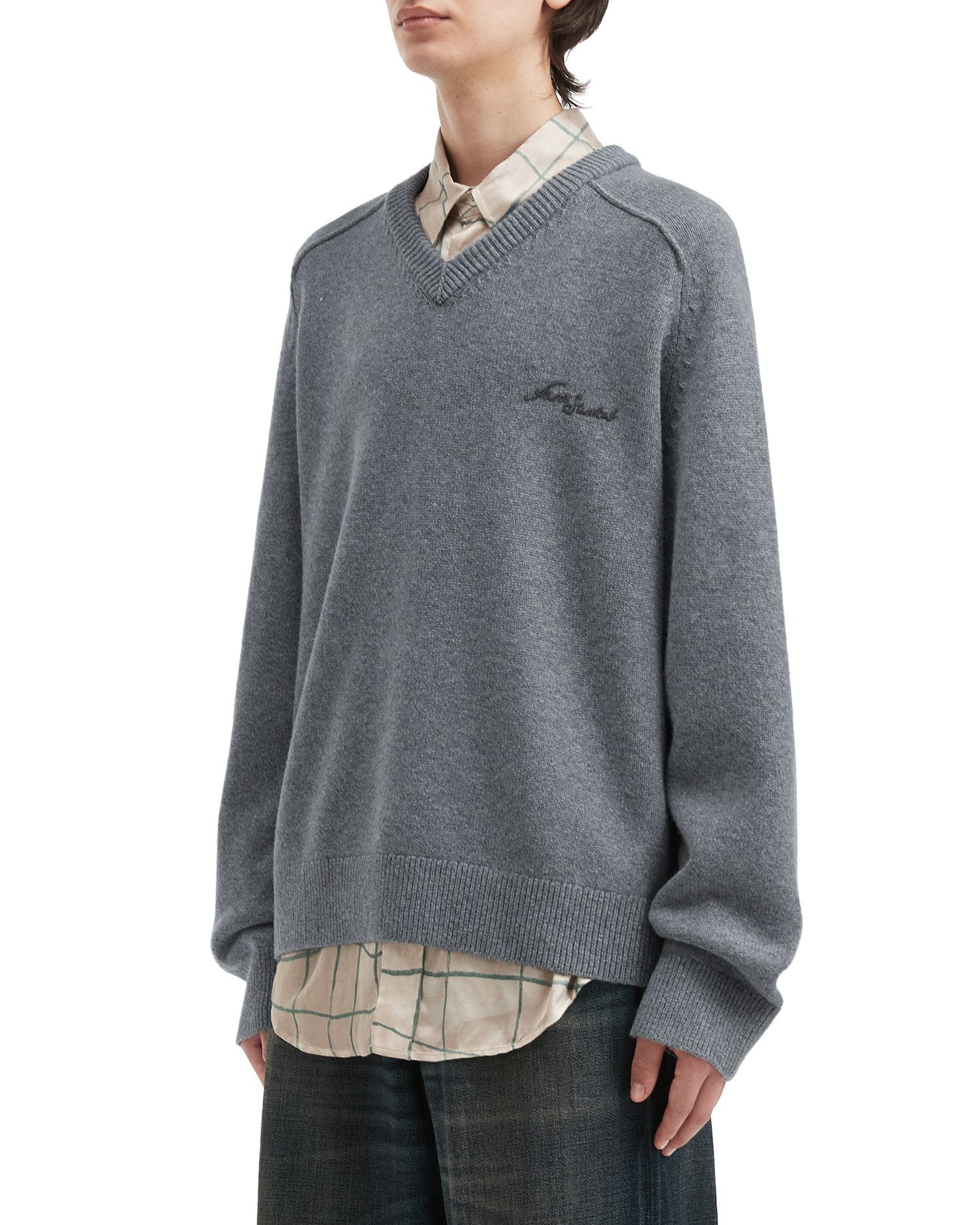Acne Studios Acne Studios V Collar Knitwear Size US S / EU 44-46 / 1 - 3 Thumbnail