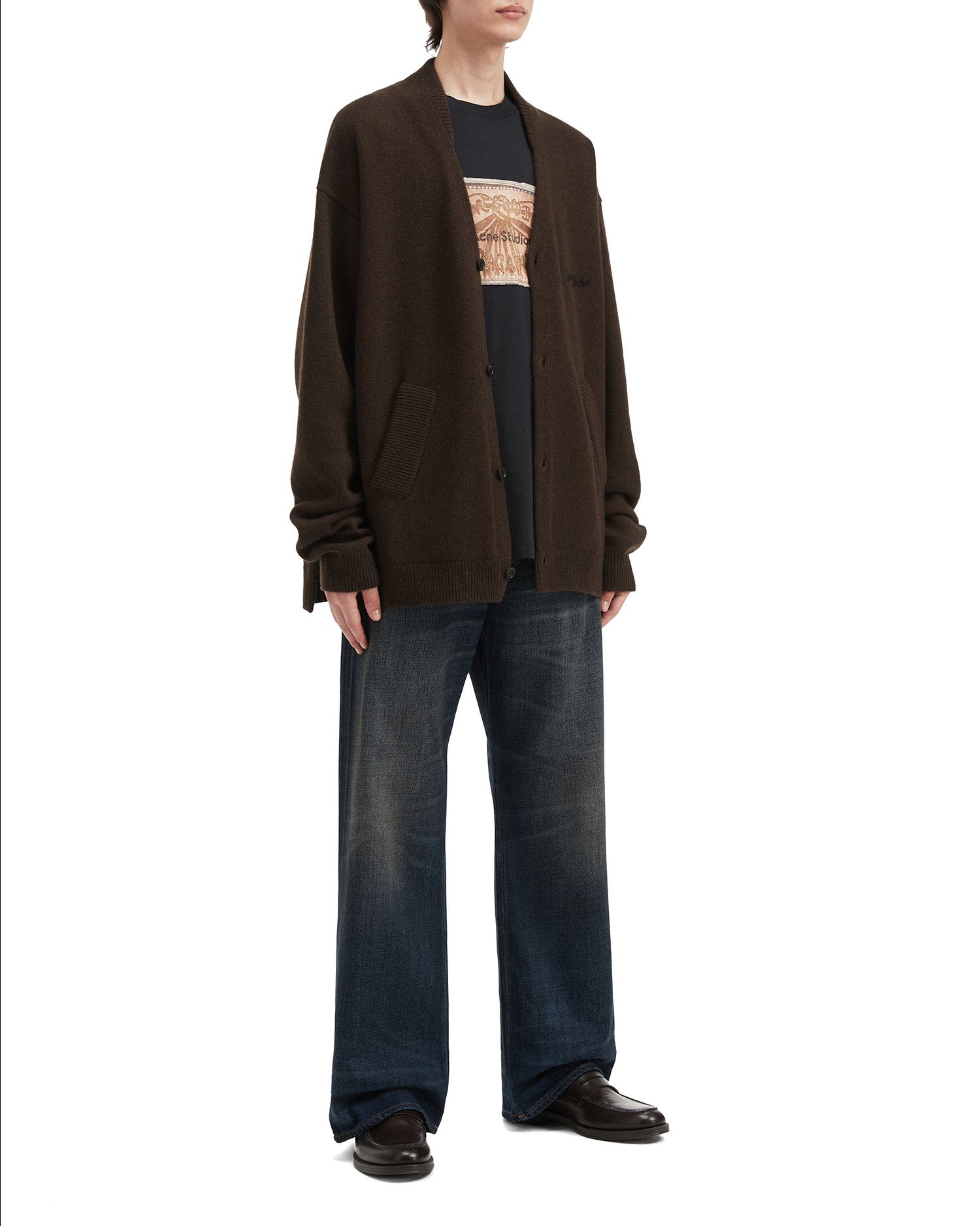 Acne Studios Acne Studios Straight Button Knit Cardigan Size US M / EU 48-50 / 2 - 2 Thumbnail