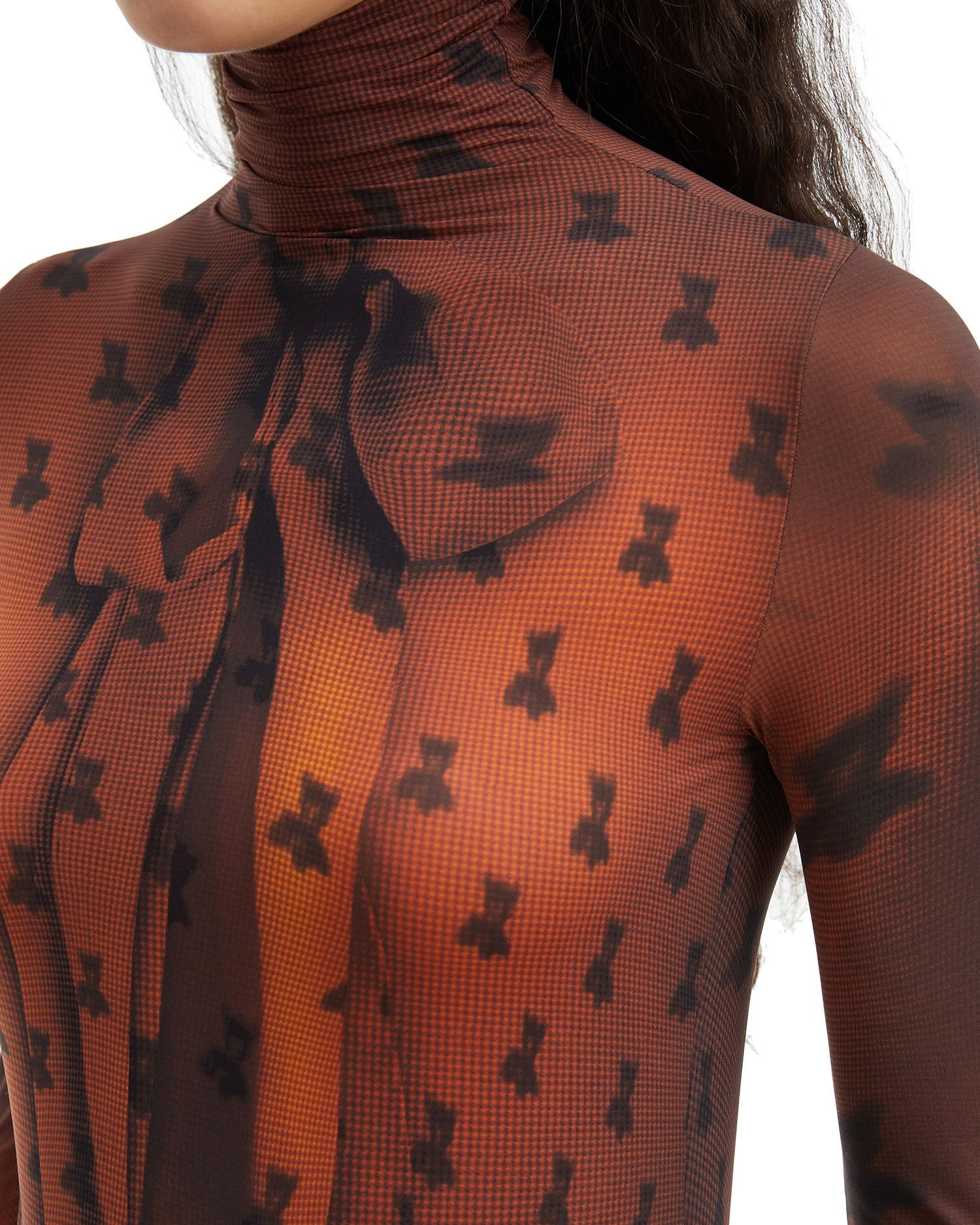 Acne Studios Acne Studios Bow Print Top Size XS / US 0-2 / IT 36-38 - 5 Thumbnail