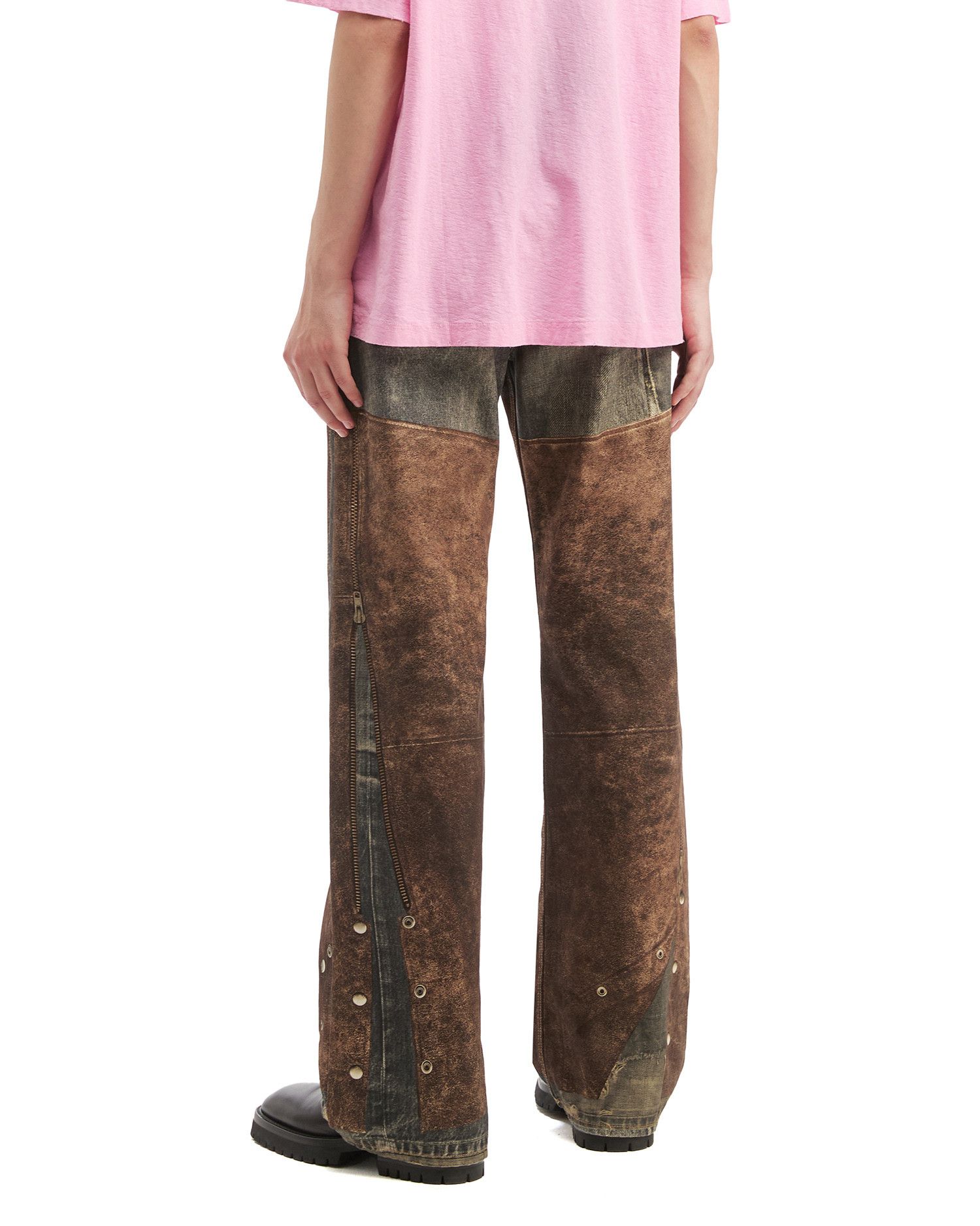 Acne Studios Acne Studios Printed Spliced Jeans Size US 40 / EU 56 - 4 Thumbnail