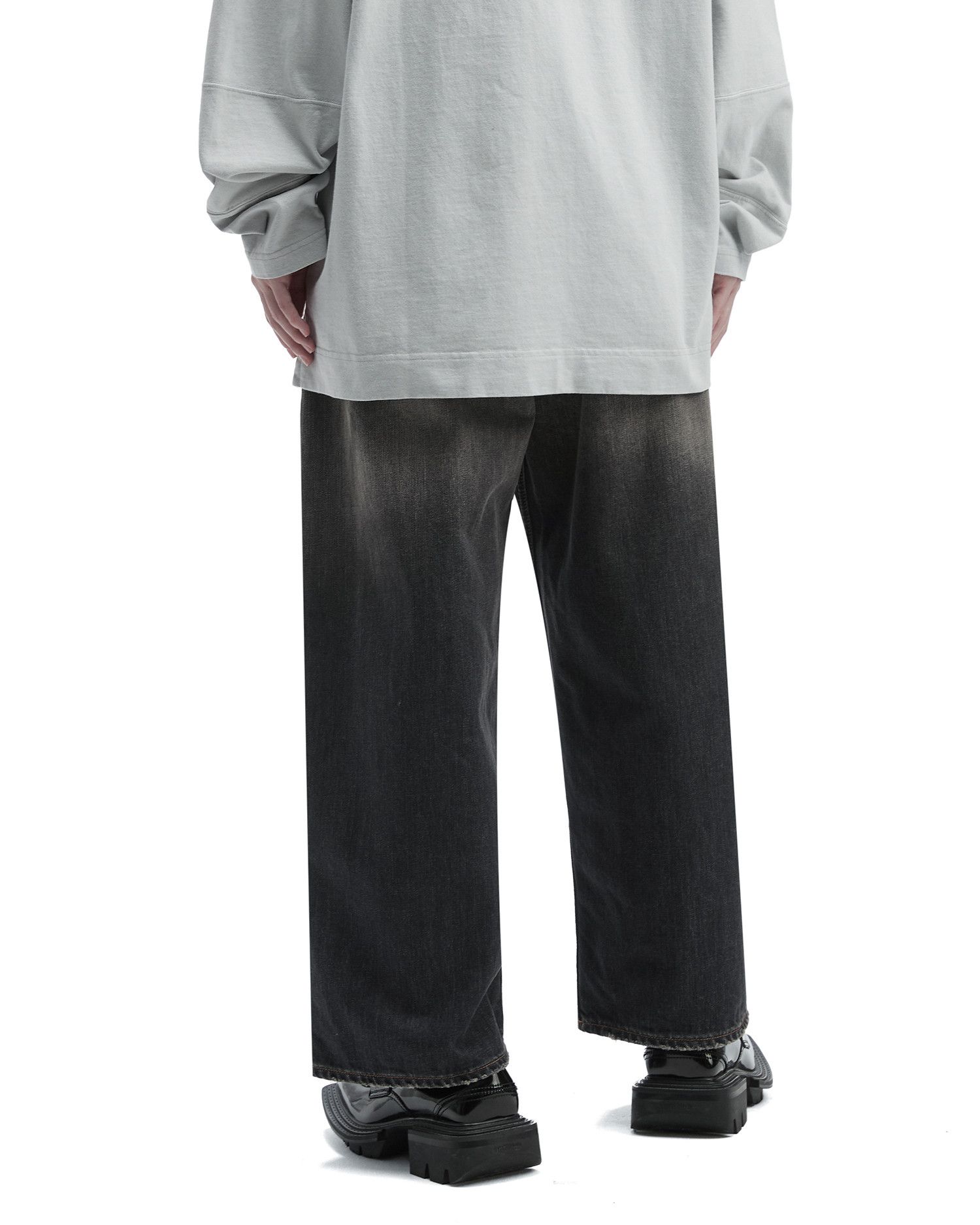 Acne Studios Acne Studios 2023 SUPER BAGGY Splatter Faded Effect Jeans Size 24" / US 00 / IT 34 - 4 Thumbnail