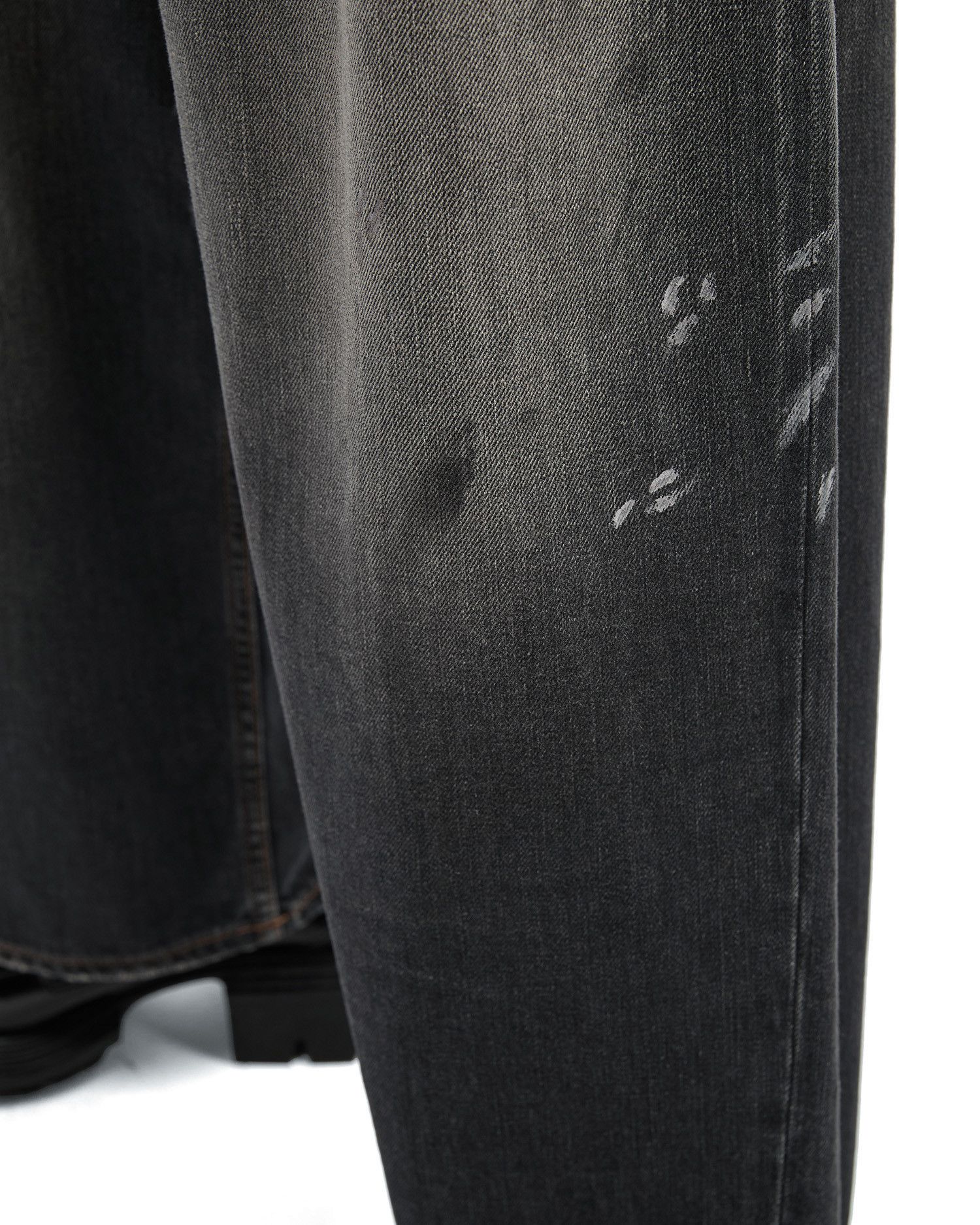 Acne Studios Acne Studios 2023 SUPER BAGGY Splatter Faded Effect Jeans Size 24" / US 00 / IT 34 - 5 Thumbnail