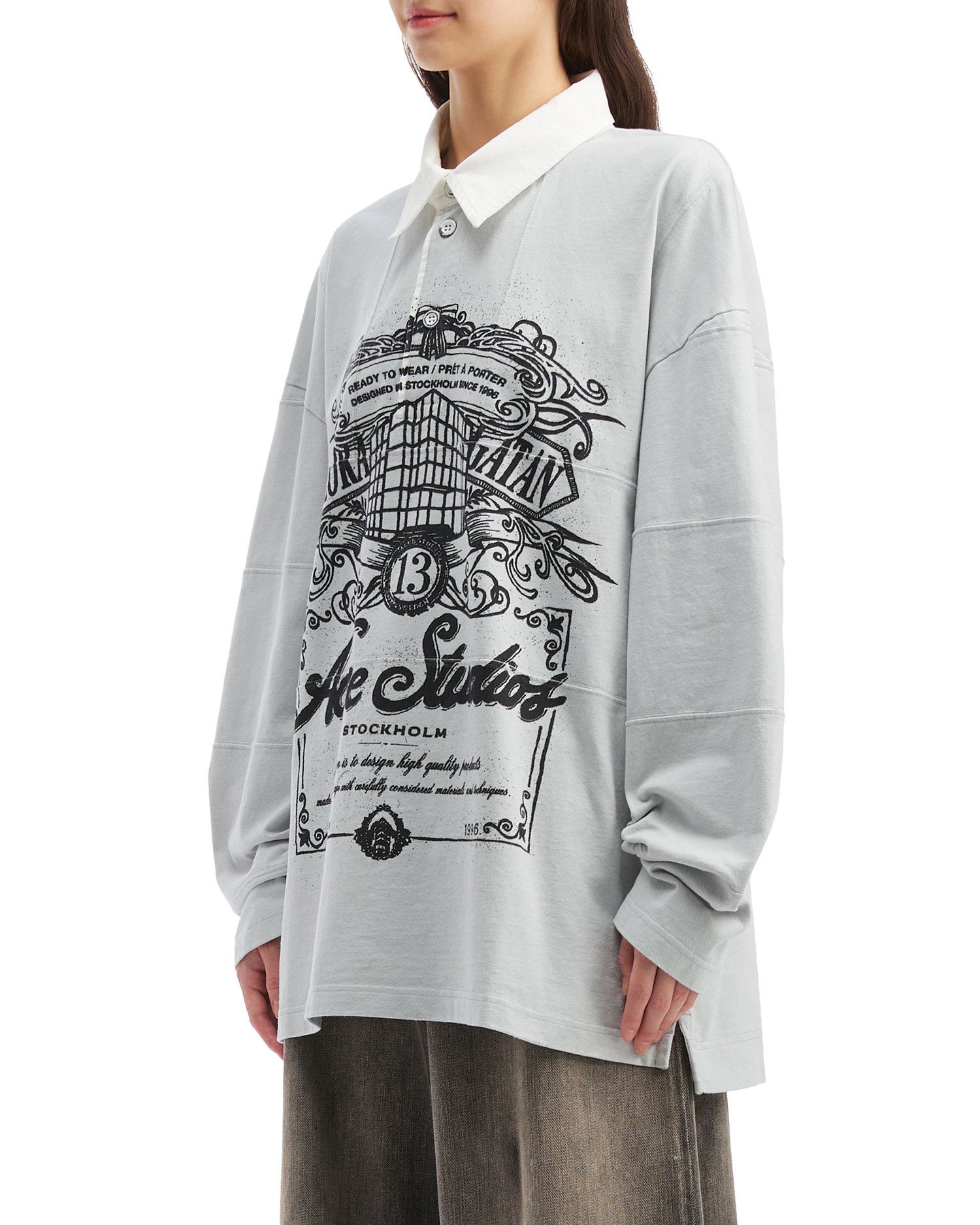 Acne Studios Acne Studios Pattern Print Long Sleeve Shirt Size S / US 4 / IT 40 - 3 Thumbnail