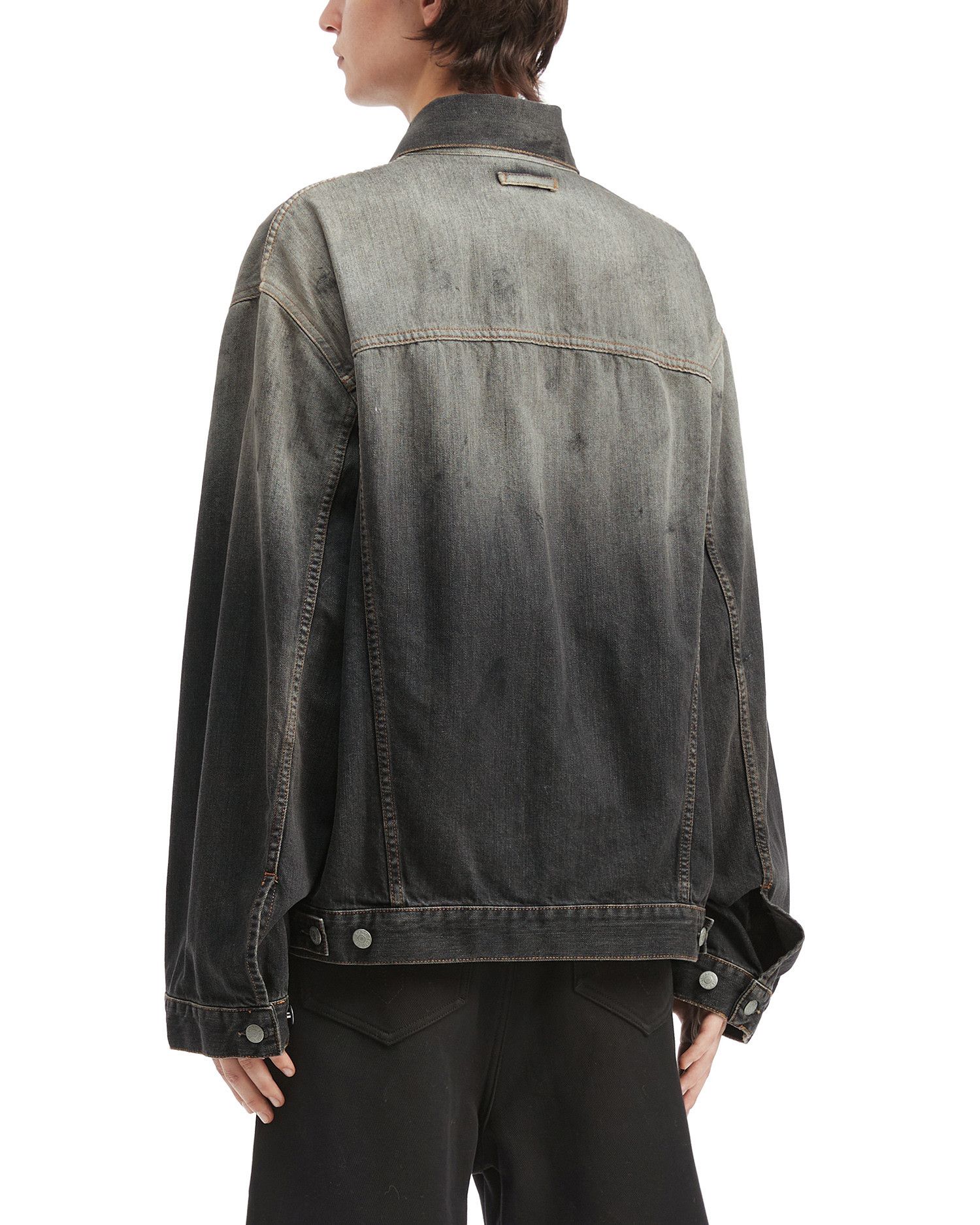 Acne Studios Acne Studios Distressed Design Denim Jacket Size US S / EU 44-46 / 1 - 4 Thumbnail