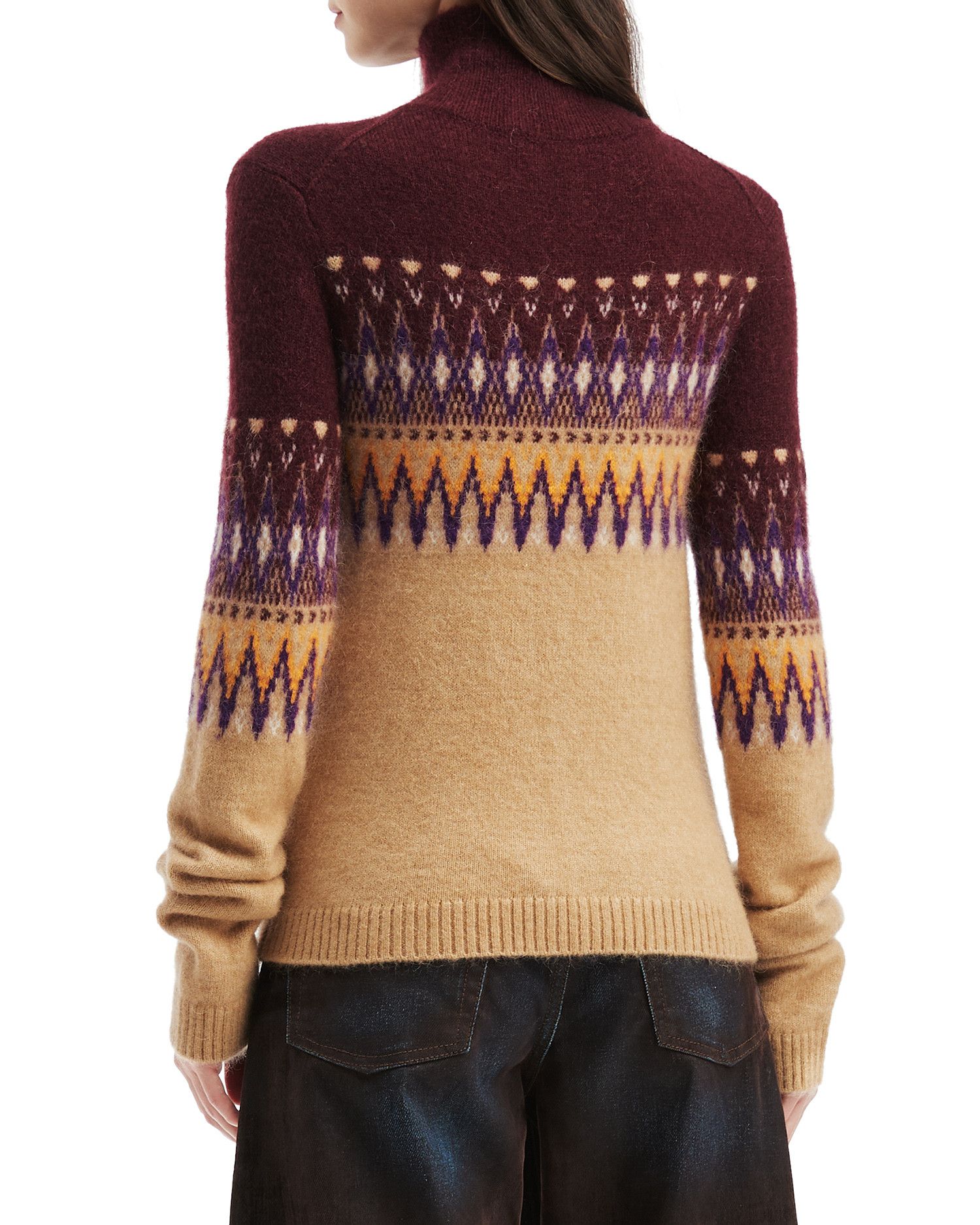 Acne Studios Acne Studios Geometric Pattern Knit Cardigan Size XS / US 0-2 / IT 36-38 - 4 Thumbnail