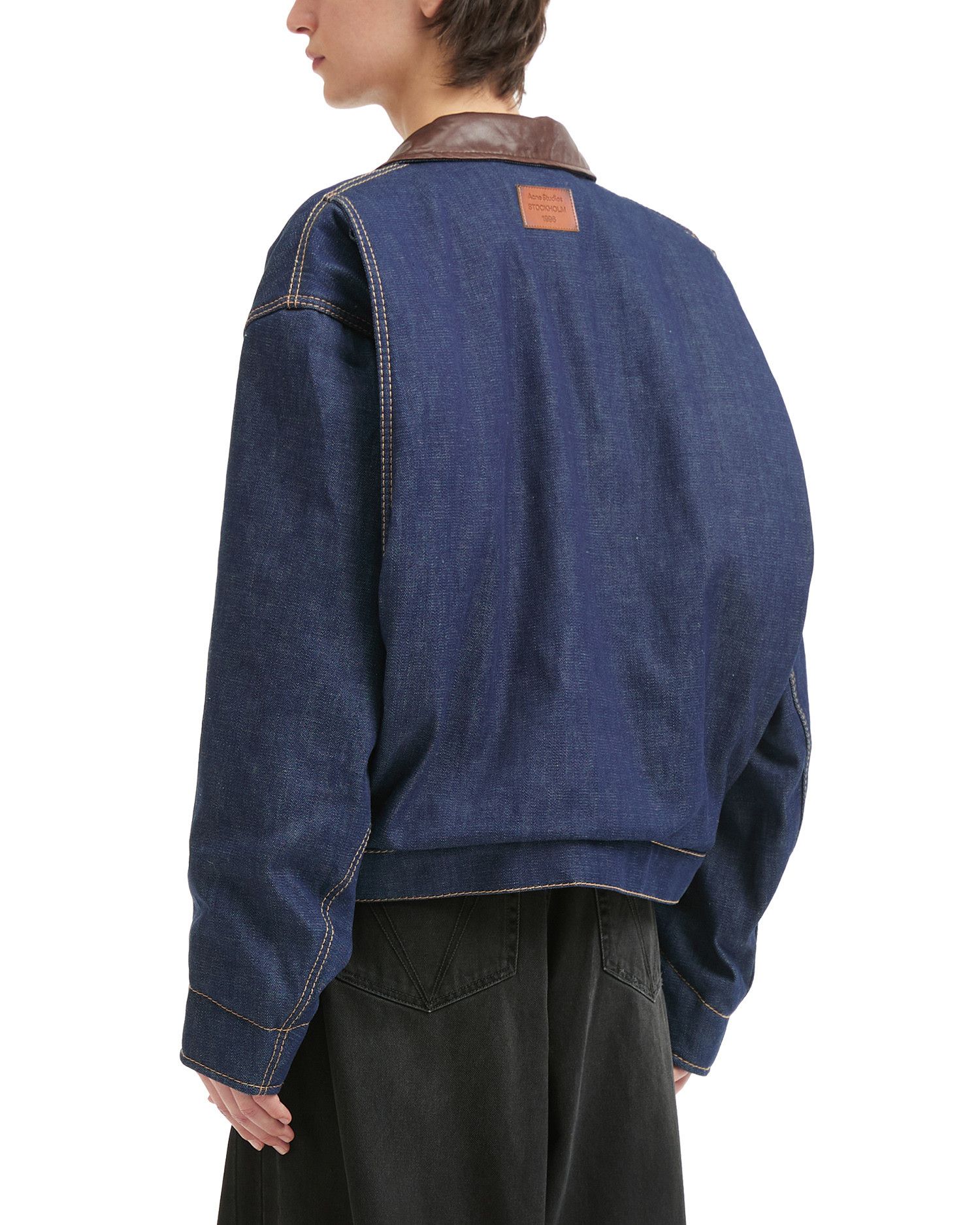 Acne Studios Acne Studios Spliced Lapel Denim Jacket Size US S / EU 44-46 / 1 - 4 Thumbnail