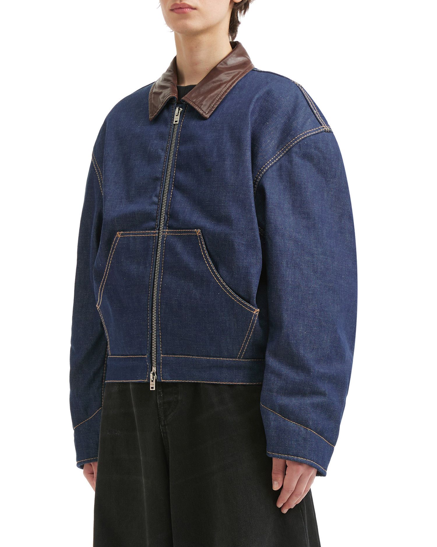 Acne Studios Acne Studios Spliced Lapel Denim Jacket Size US L / EU 52-54 / 3 - 3 Thumbnail