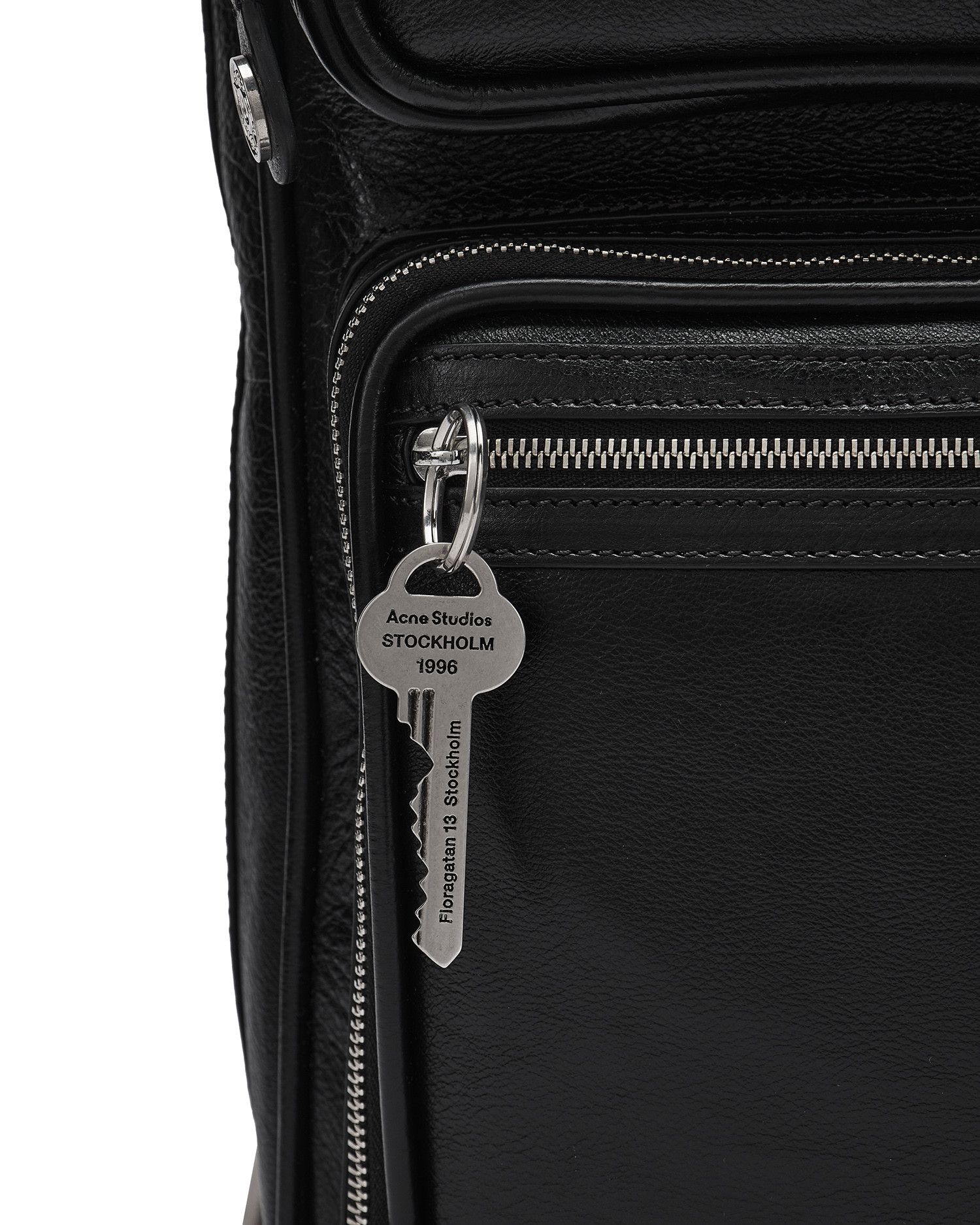 Acne Studios Acne Studios Key Charm Zipper Backpack Size ONE SIZE - 6 Thumbnail