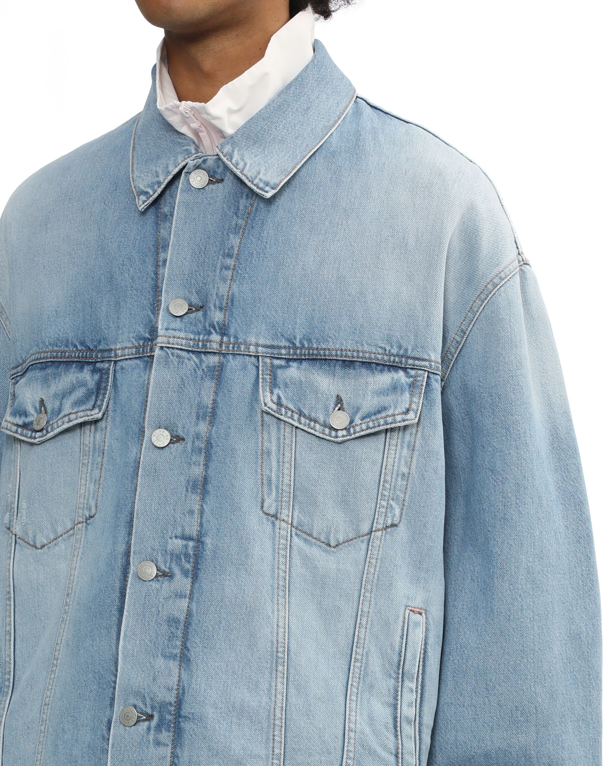 Acne Studios Acne Studios Lapel Denim Jacket Size US L / EU 52-54 / 3 - 5 Thumbnail