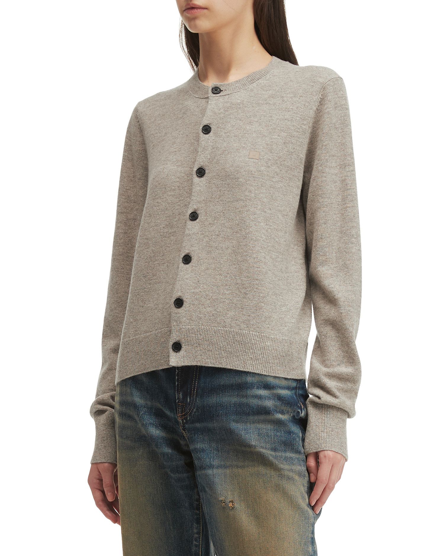 Acne Studios Acne Studios Face Stitched Detail Knit Cardigan Size XS / US 0-2 / IT 36-38 - 3 Thumbnail