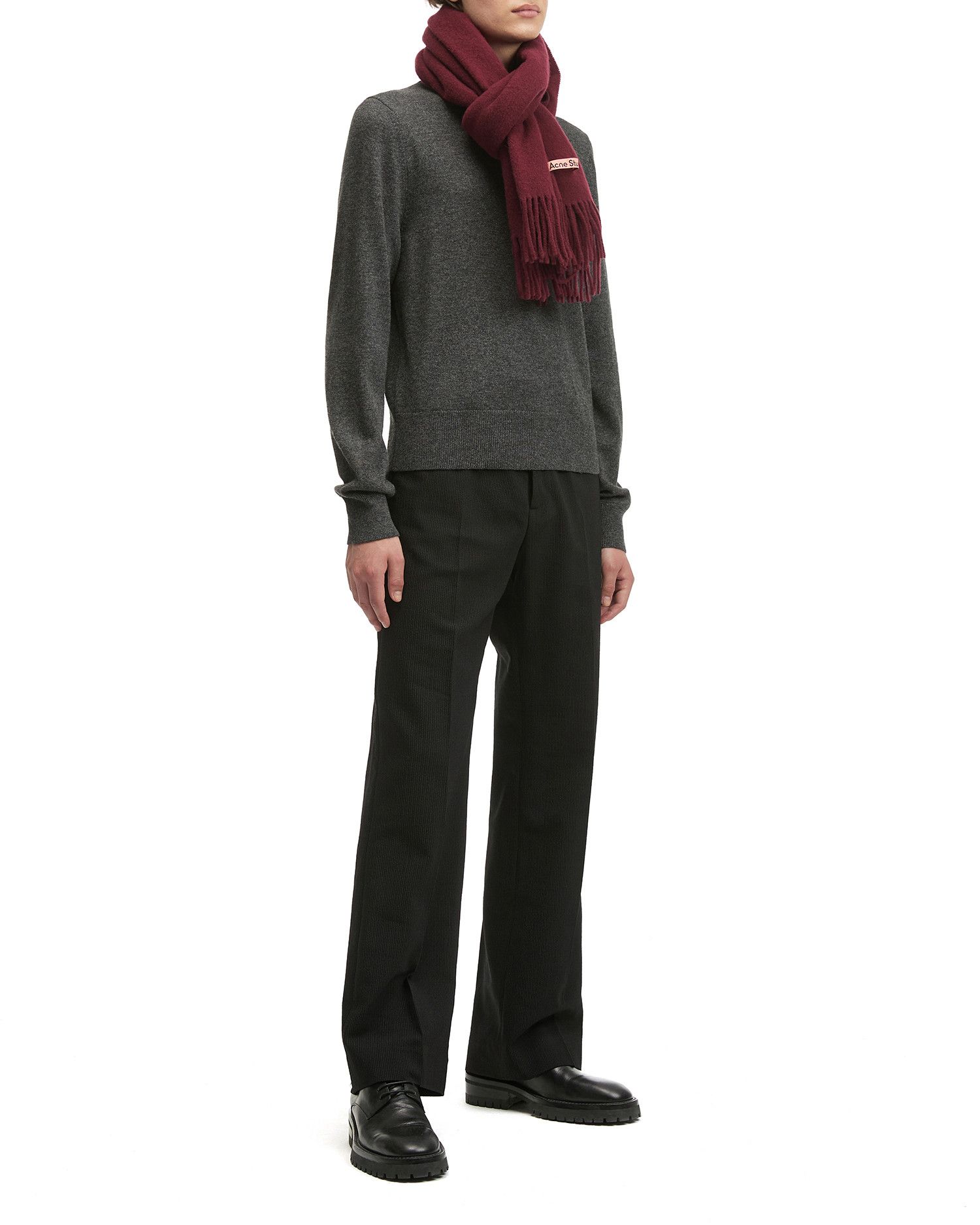 Acne Studios Acne Studios Logo Stitched Detail Scarf Size ONE SIZE - 2 Thumbnail