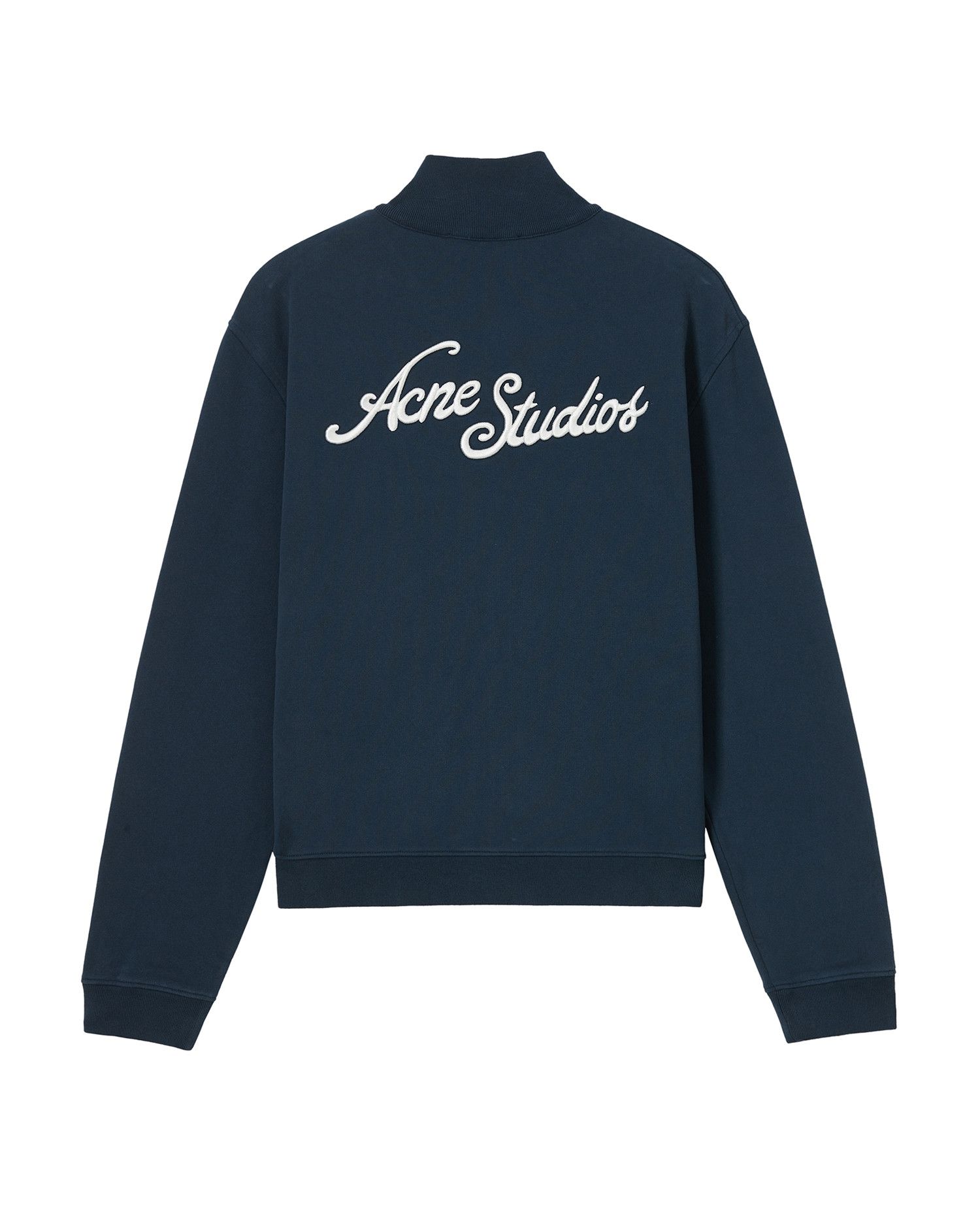 Acne Studios Acne Studios Logo Embroidered Zipper Sweatshirt Size US L / EU 52-54 / 3 - 6 Thumbnail