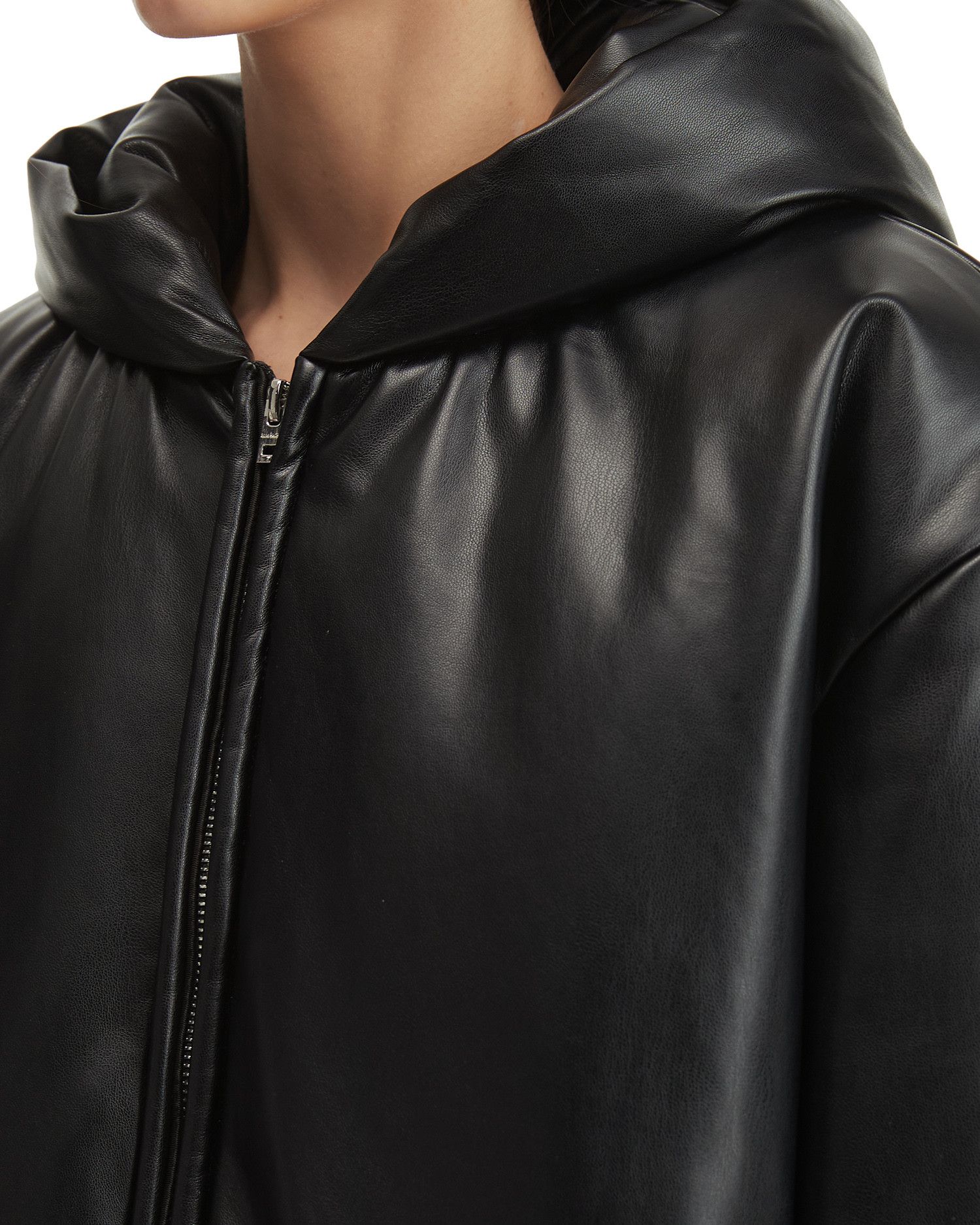Acne Studios Acne Studios Zipper Leather Feel Jacket Size M / US 6-8 / IT 42-44 - 5 Thumbnail