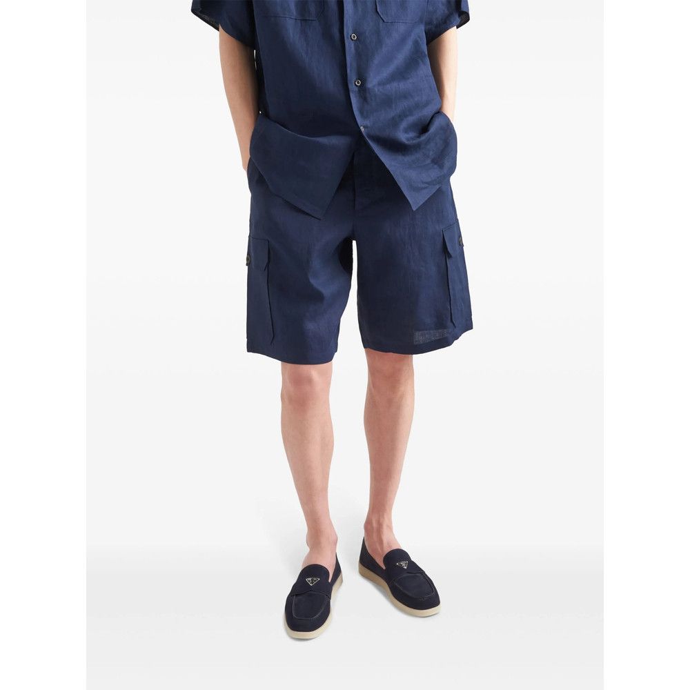 Prada Prada BLUE Loafers Size US 8 / EU 41 - 6 Thumbnail