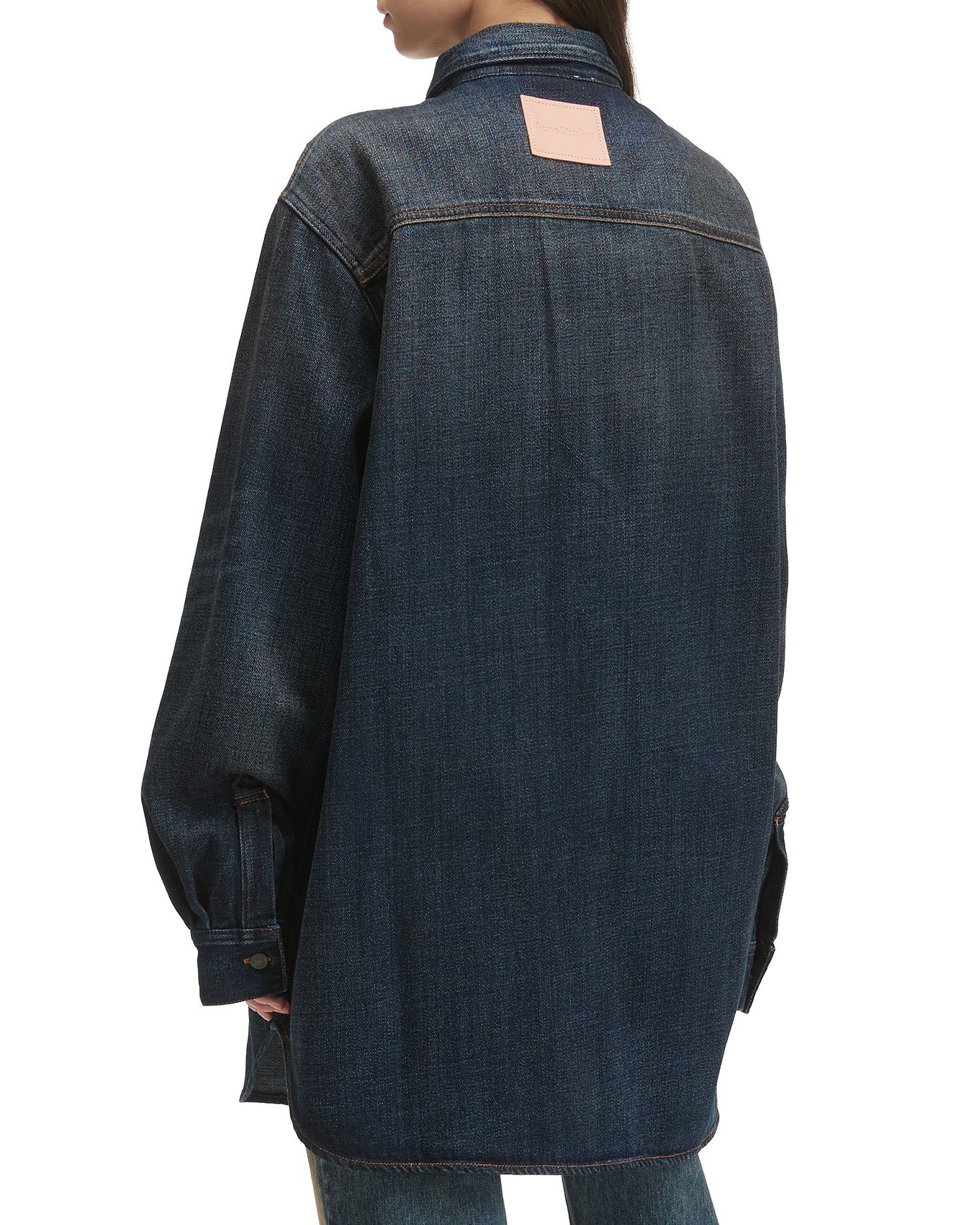 Acne Studios Acne Studios Pair Pocket Denim Shirt Size S / US 4 / IT 40 - 4 Thumbnail