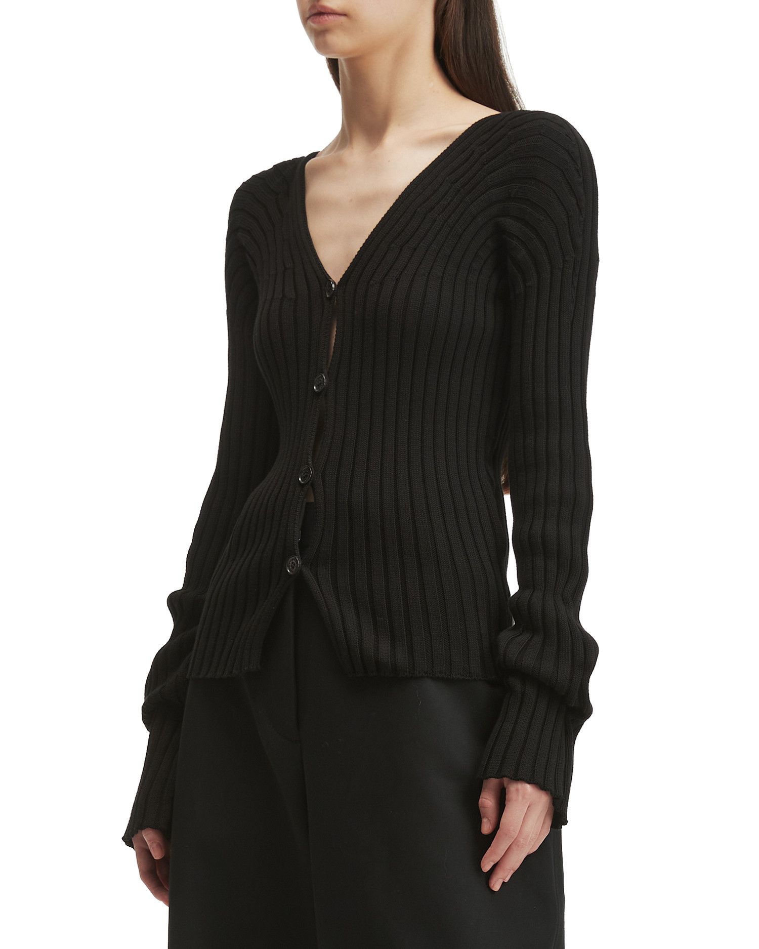 Acne Studios Acne Studios V Collar Cardigan Size S / US 4 / IT 40 - 3 Thumbnail