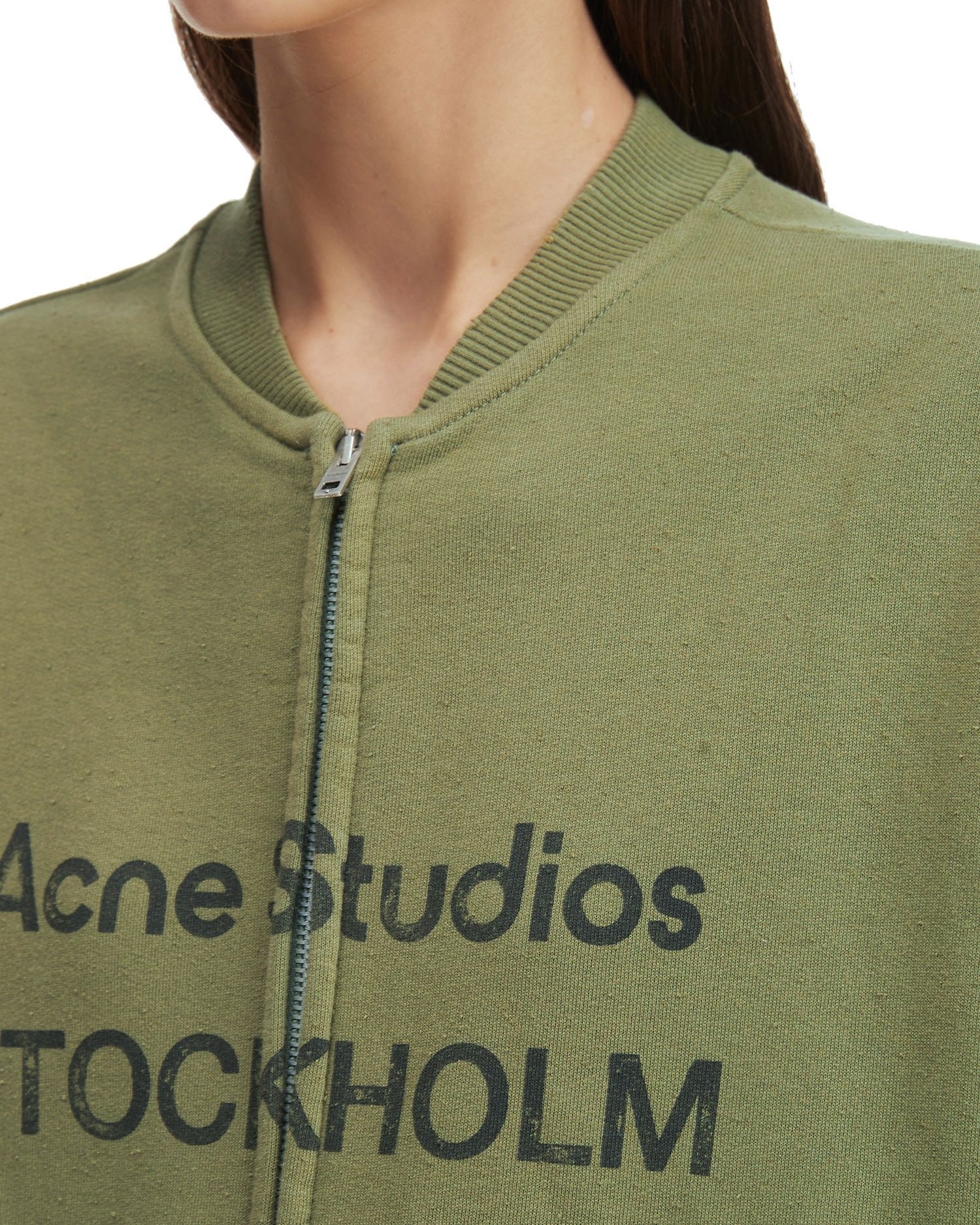 Acne Studios Acne Studios Logo Printed Sweatshirt Jacket Size XL / US 12-14 / IT 48-50 - 5 Thumbnail