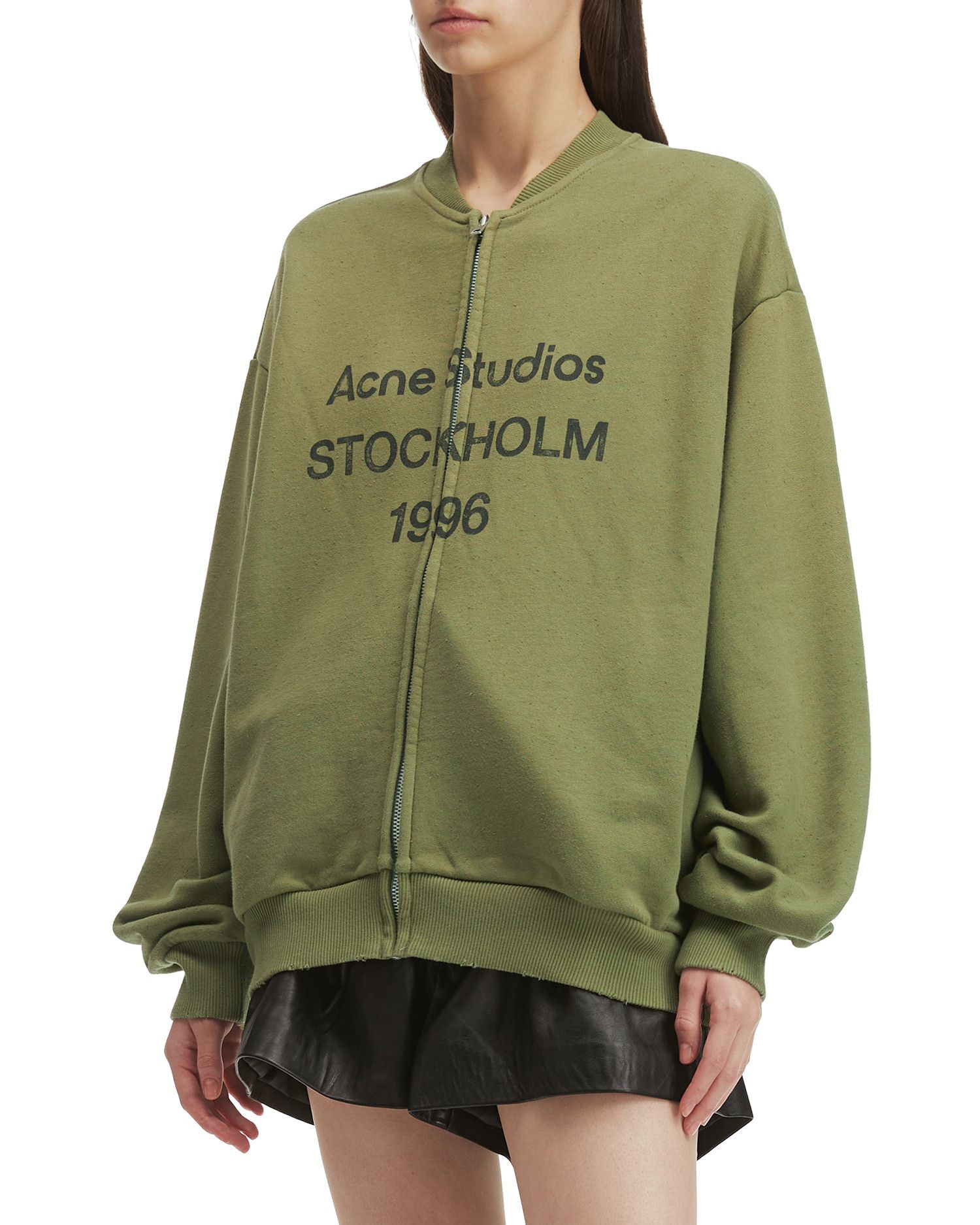 Acne Studios Acne Studios Logo Printed Sweatshirt Jacket Size XL / US 12-14 / IT 48-50 - 3 Thumbnail
