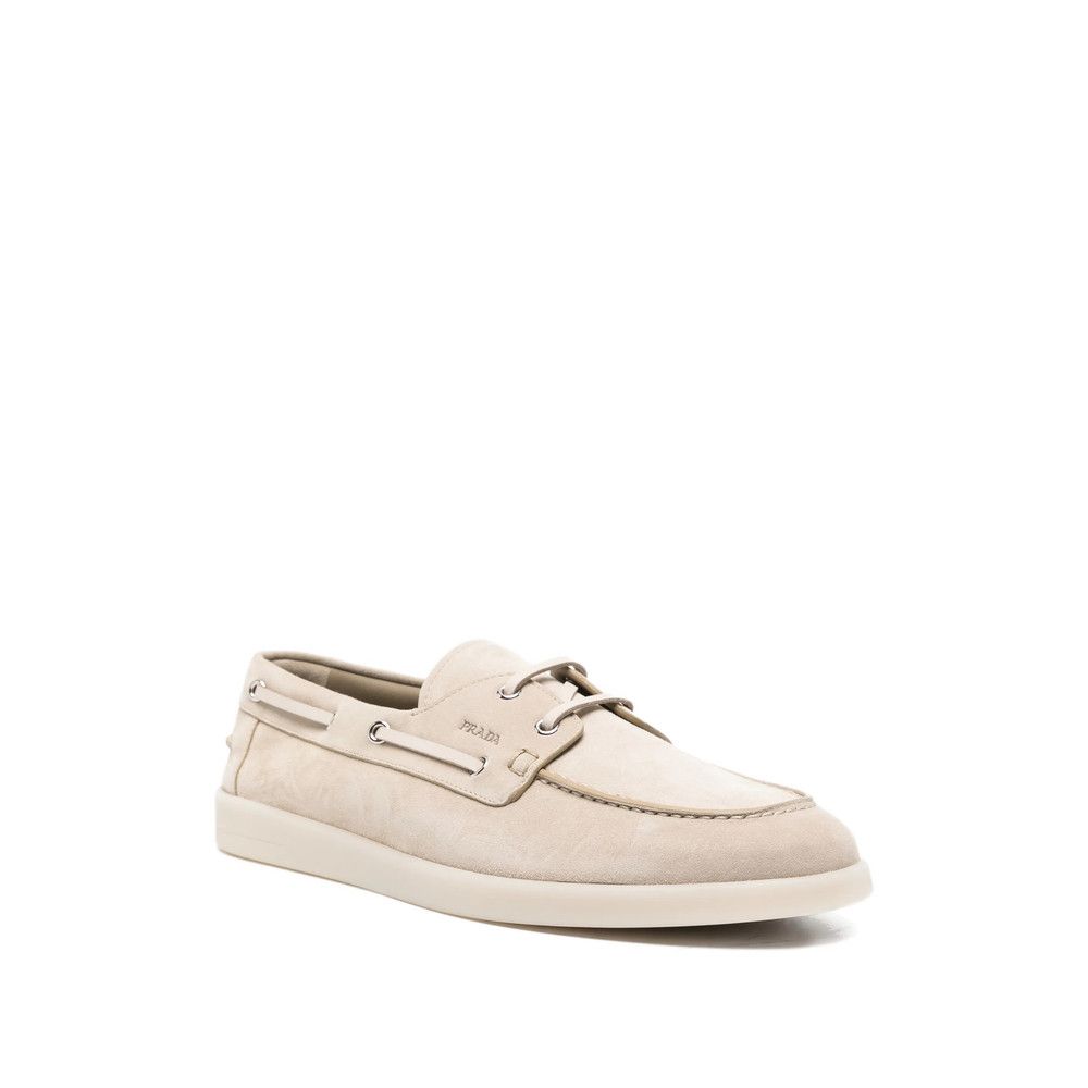 Prada Prada NEUTRALS Boat Shoes Size US 11 / EU 44 - 2 Thumbnail