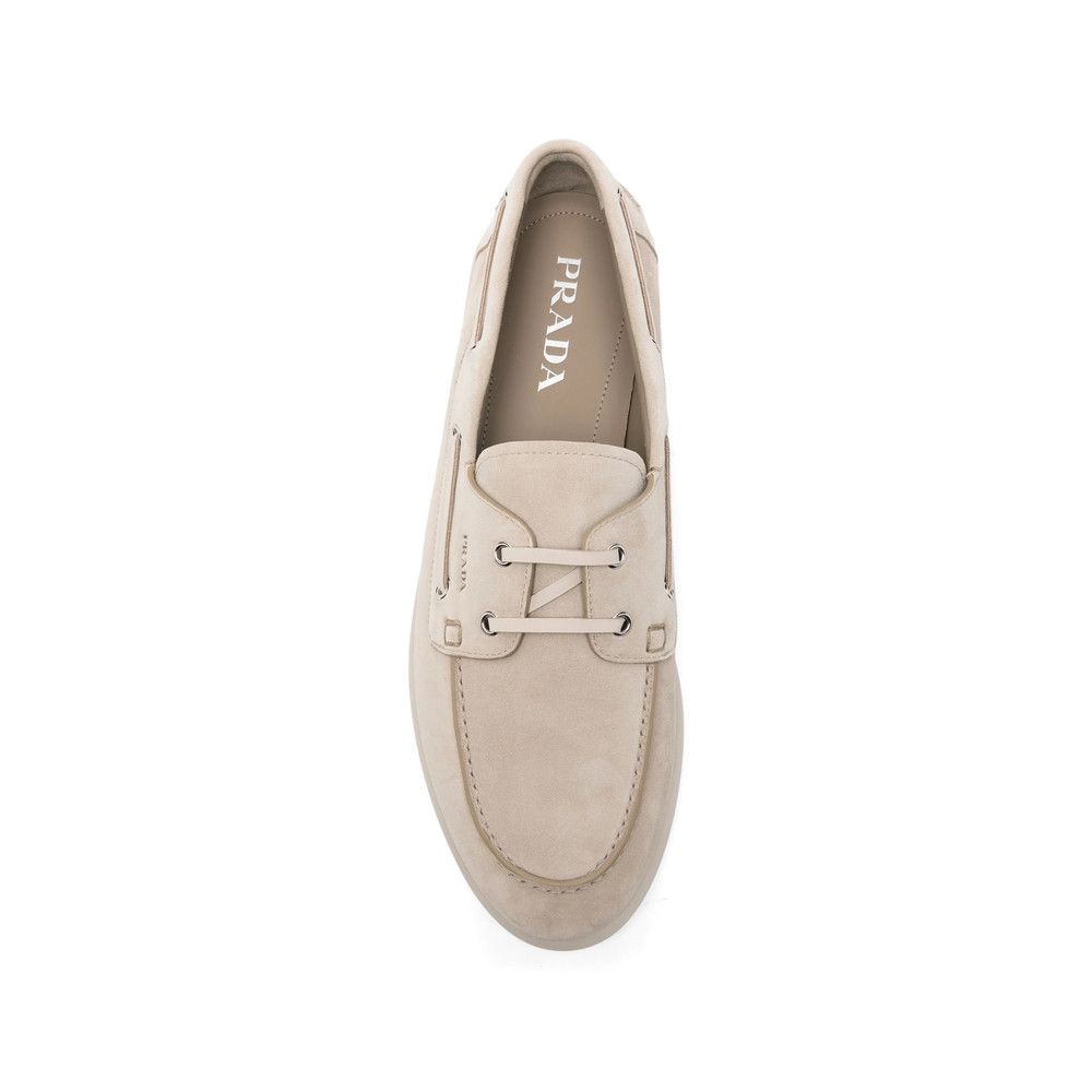 Prada Prada NEUTRALS Boat Shoes Size US 8 / EU 41 - 3 Thumbnail