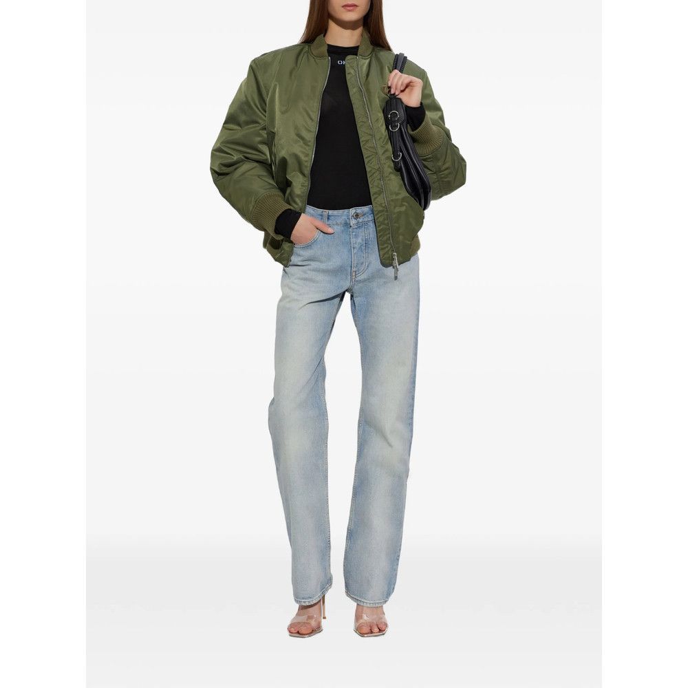 Off-White Off-white GREEN Jackets - Bomber Jackets Size S / US 4 / IT 40 - 3 Thumbnail