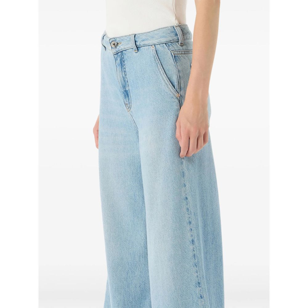 Blumarine Blumarine BLUE Trousers - Palazzo Pants Size 27" / US 4 / IT 40 - 4 Thumbnail