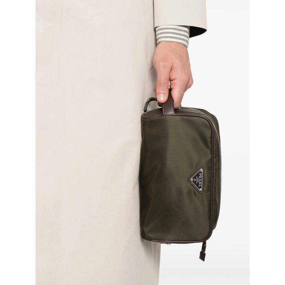 Prada Prada GREEN Wash Bags Size ONE SIZE - 5 Thumbnail