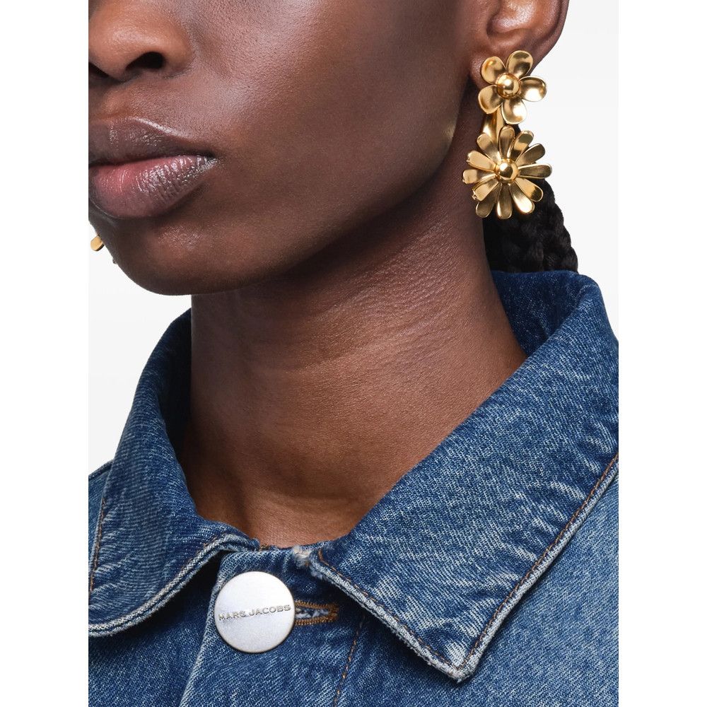 Marc Jacobs Marc Jacobs GOLD Earrings Size ONE SIZE - 2 Thumbnail