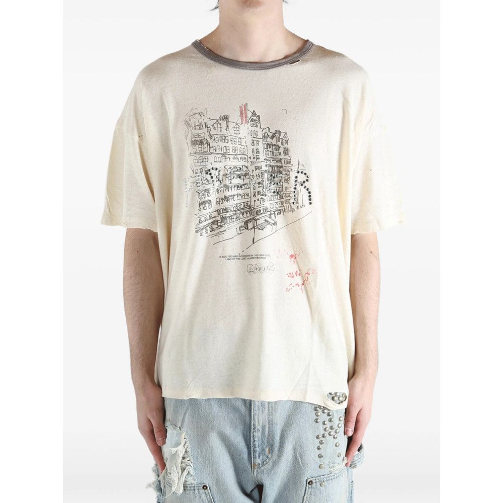 Paly Hollywood Paly Hollywood NEUTRALS T-Shirts & Vests - T-Shirts Size US XL / EU 56 / 4 - 4 Thumbnail