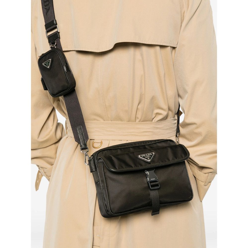 Prada Prada BLACK Messenger Bags Size ONE SIZE - 3 Thumbnail