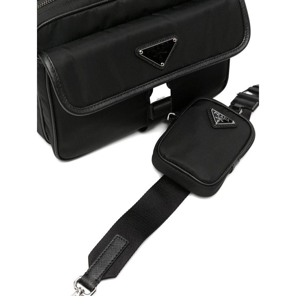 Prada Prada BLACK Messenger Bags Size ONE SIZE - 4 Thumbnail