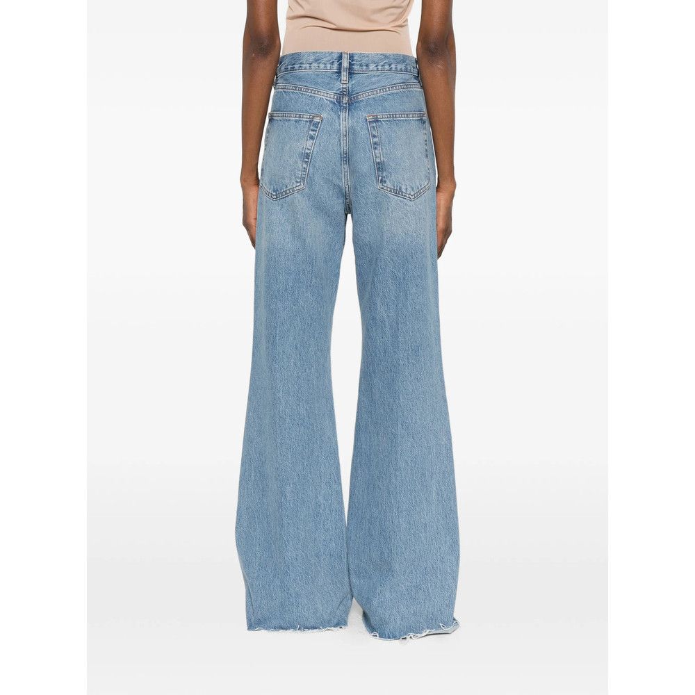 Frame Frame BLUE Denim - Wide-Leg Jeans Size 26" / US 2 / IT 38 - 4 Thumbnail