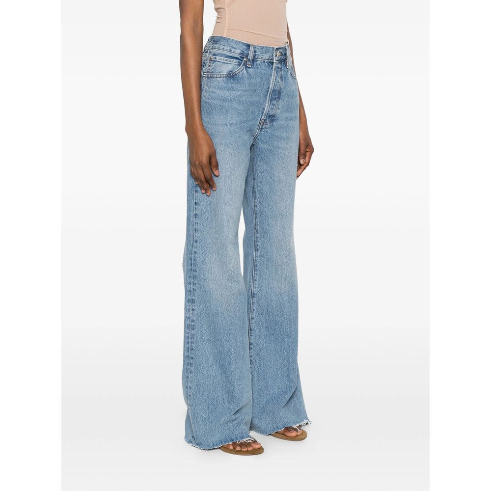 Frame Frame BLUE Denim - Wide-Leg Jeans Size 28" / US 6 / IT 42 - 2 Thumbnail