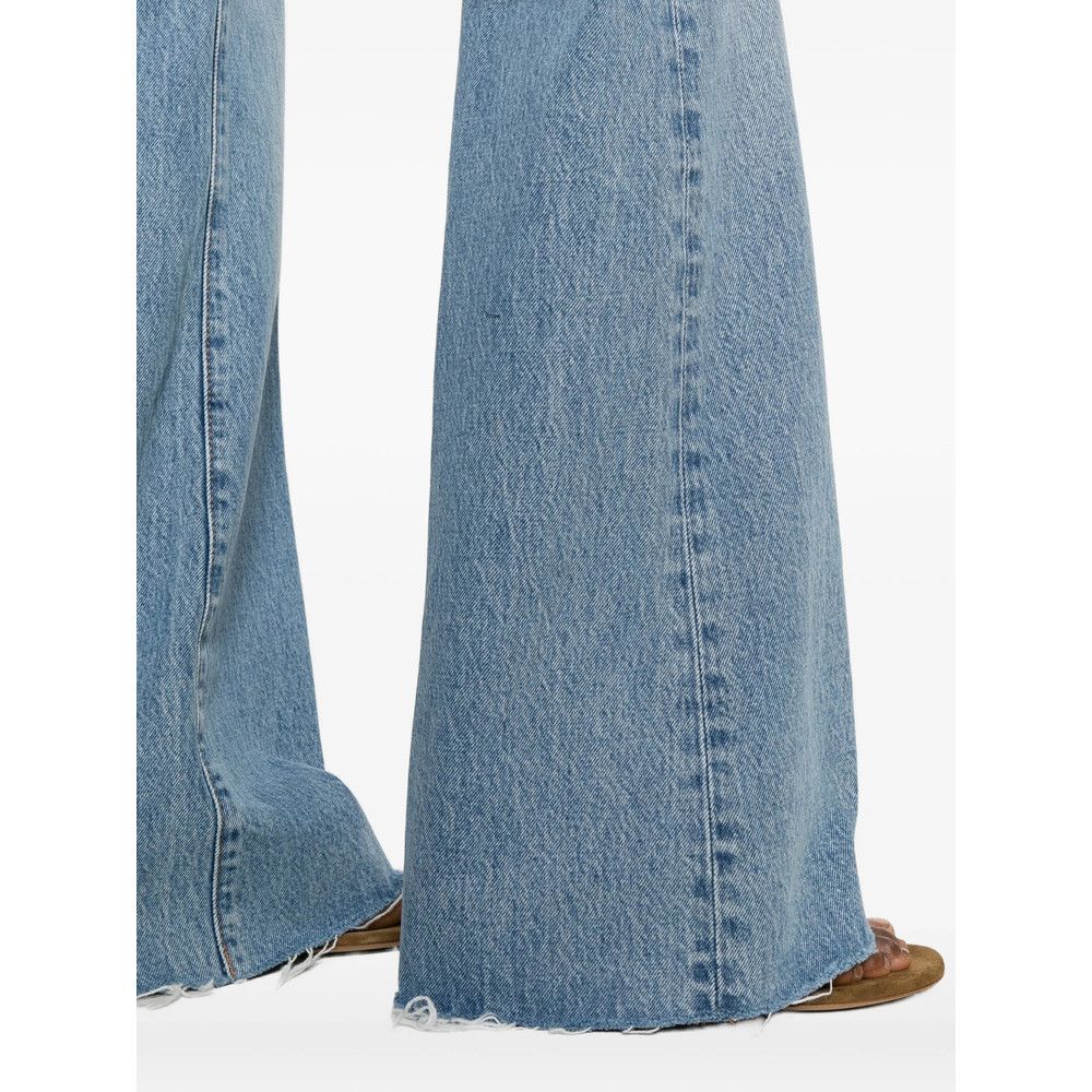 Frame Frame BLUE Denim - Wide-Leg Jeans Size 29" - 3 Thumbnail