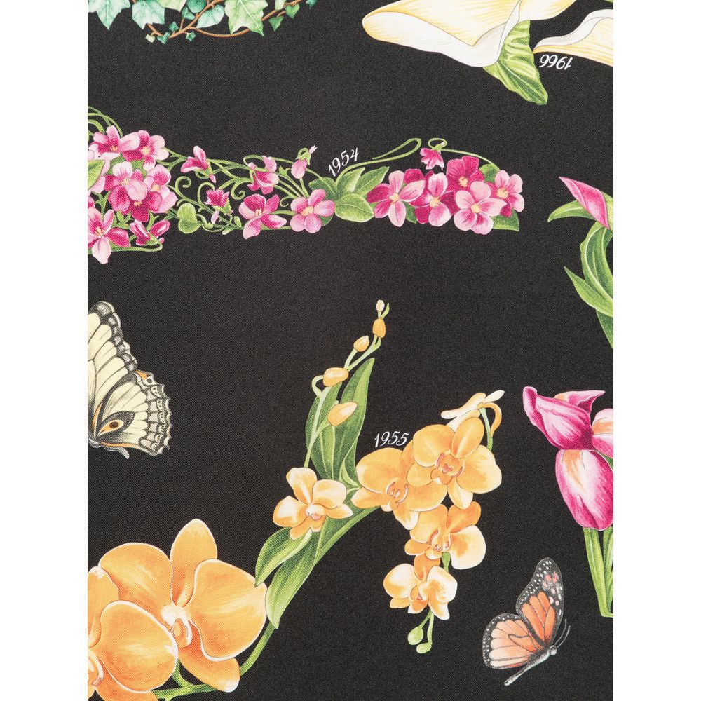 Salvatore Ferragamo Ferragamo BLACK Scarves Size ONE SIZE - 3 Thumbnail