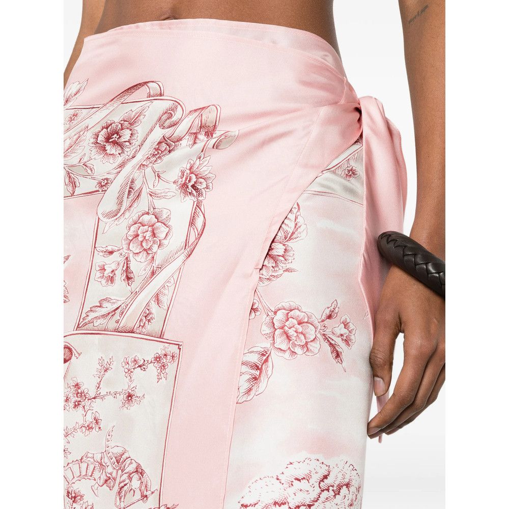 Salvatore Ferragamo Ferragamo PINK Beachwear - Beach Cover-Ups Size M / US 6-8 / IT 42-44 - 3 Thumbnail