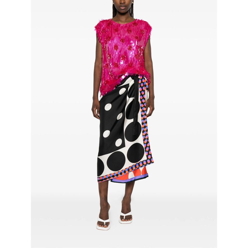 Dries Van Noten Dries Van Noten PINK Tops - Blouses Size S / US 4 / IT 40 - 4 Thumbnail