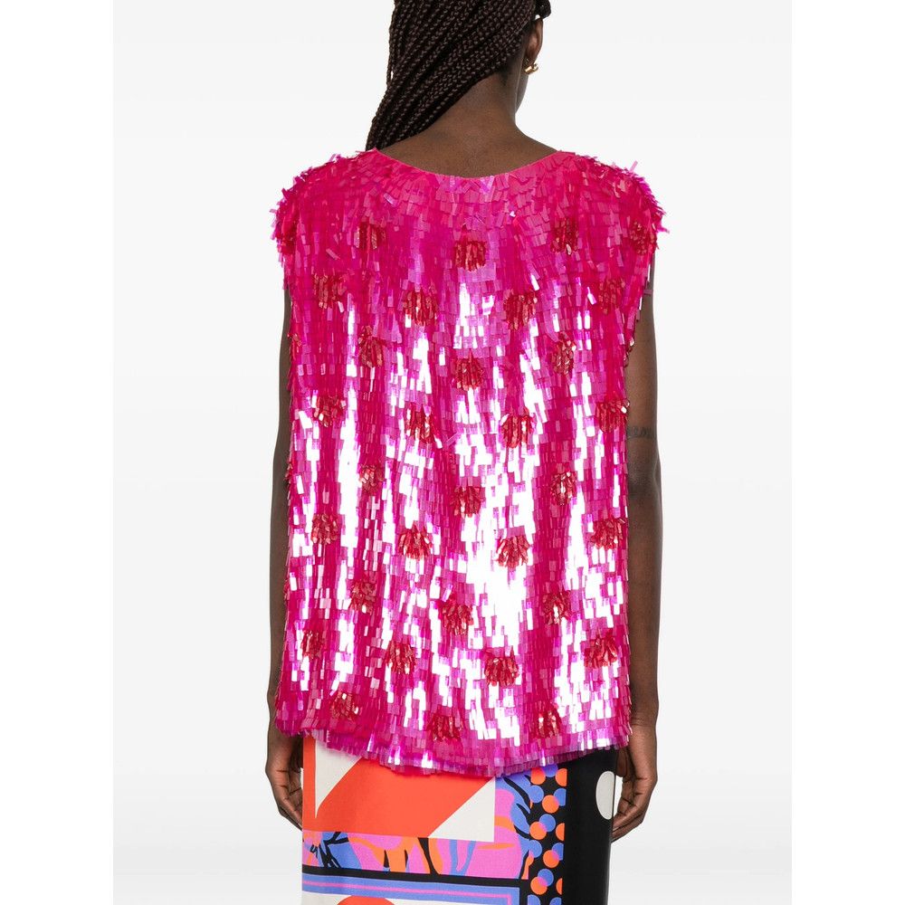 Dries Van Noten Dries Van Noten PINK Tops - Blouses Size S / US 4 / IT 40 - 3 Thumbnail
