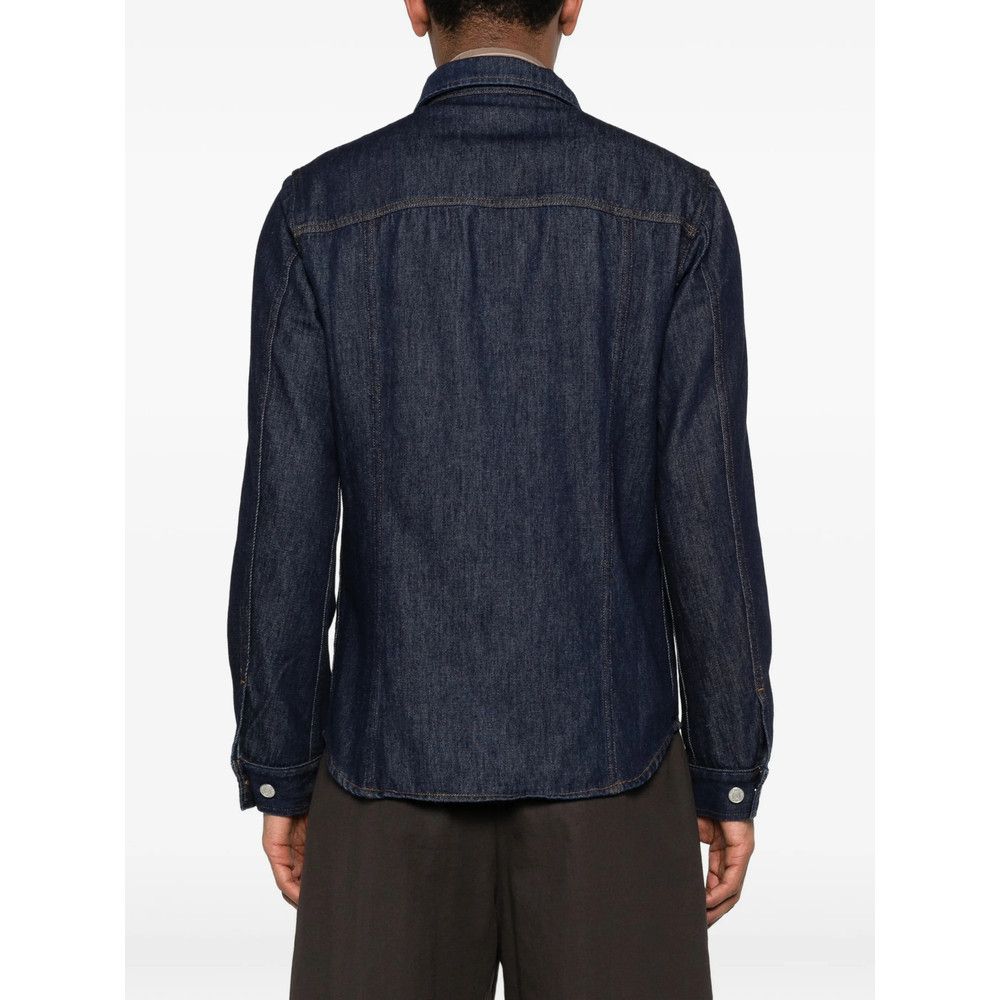 Dries Van Noten Dries Van Noten BLUE Shirts Size US L / EU 52-54 / 3 - 3 Thumbnail