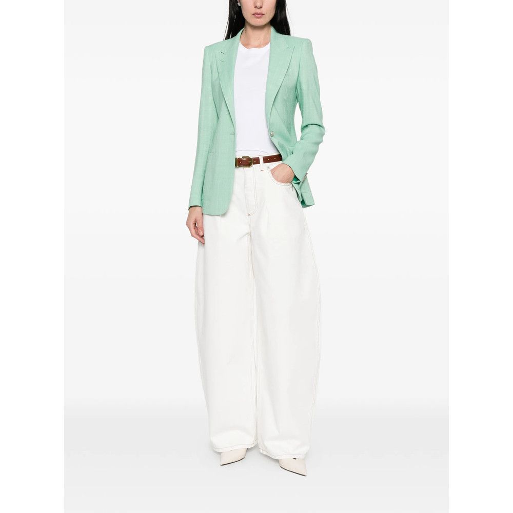 Tagliatore Tagliatore GREEN Jackets - Blazers Size S / US 4 / IT 40 - 3 Thumbnail