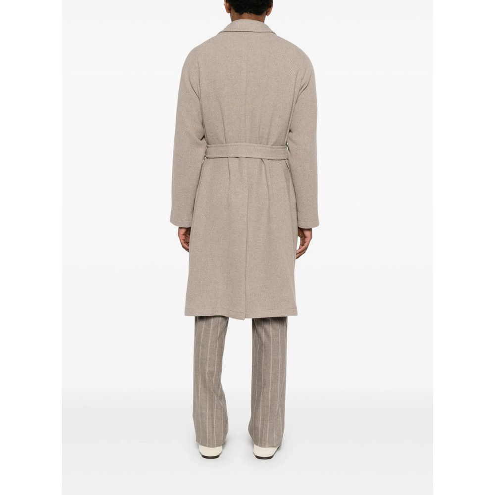 Tagliatore Tagliatore NEUTRALS Coats - Single Breasted Coats Size US M / EU 48-50 / 2 - 4 Thumbnail