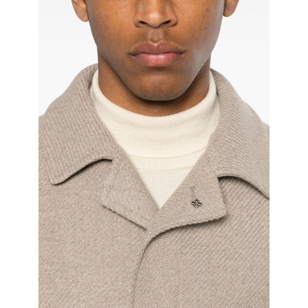 Tagliatore Tagliatore NEUTRALS Coats - Single Breasted Coats Size US M / EU 48-50 / 2 - 2 Thumbnail