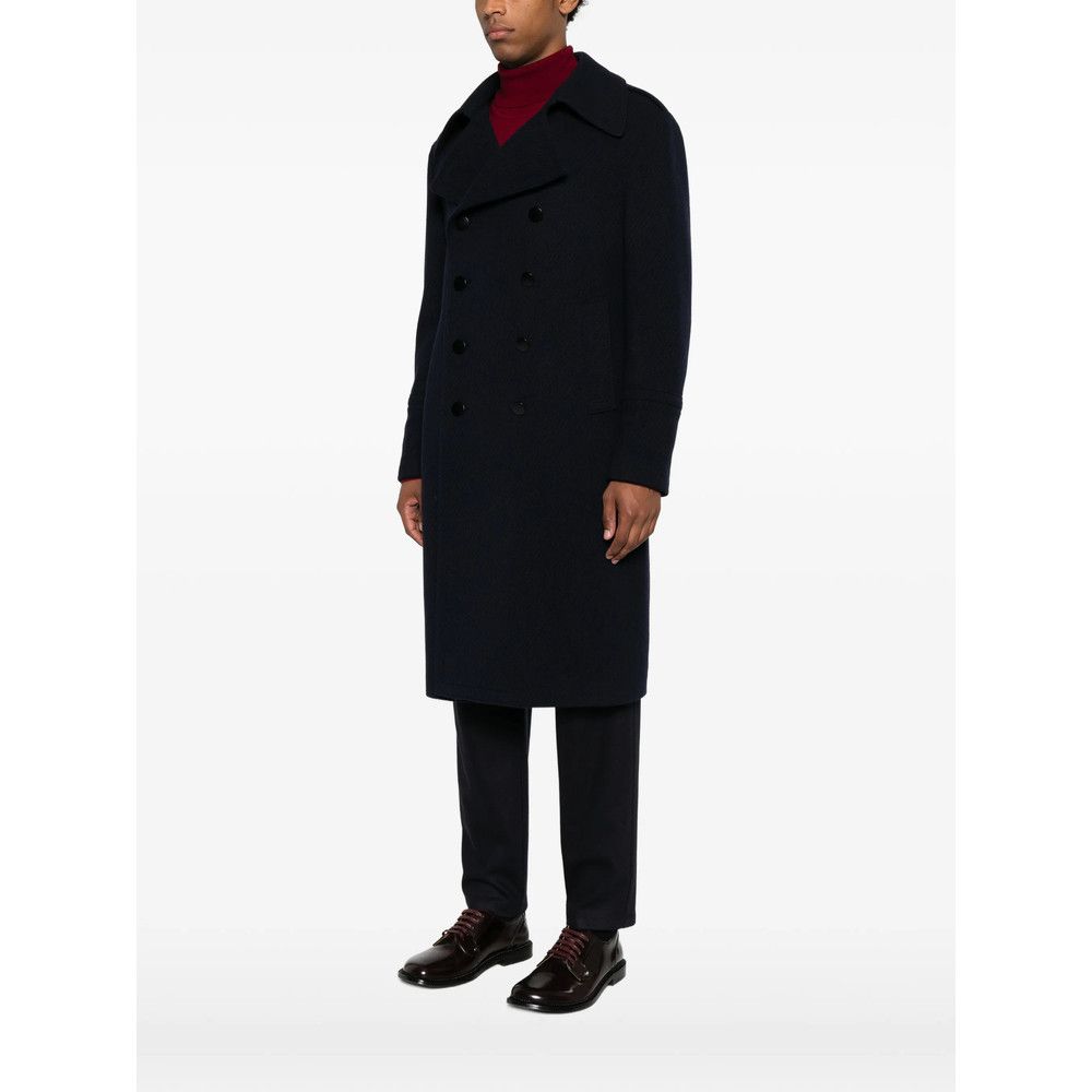 Tagliatore Tagliatore BLUE Coats - Double Breasted Coats Size US L / EU 52-54 / 3 - 3 Thumbnail