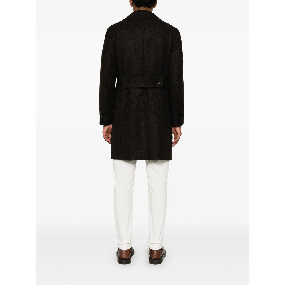 Tagliatore Tagliatore BROWN Coats - Double Breasted Coats Size US M / EU 48-50 / 2 - 4 Thumbnail