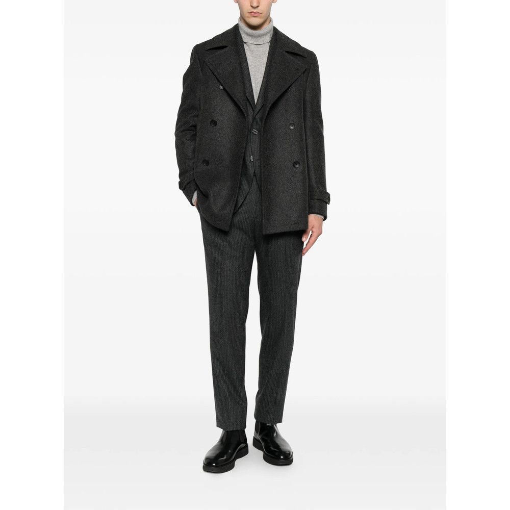 Tagliatore Tagliatore GREY Coats - Peacoats Size US M / EU 48-50 / 2 - 5 Thumbnail