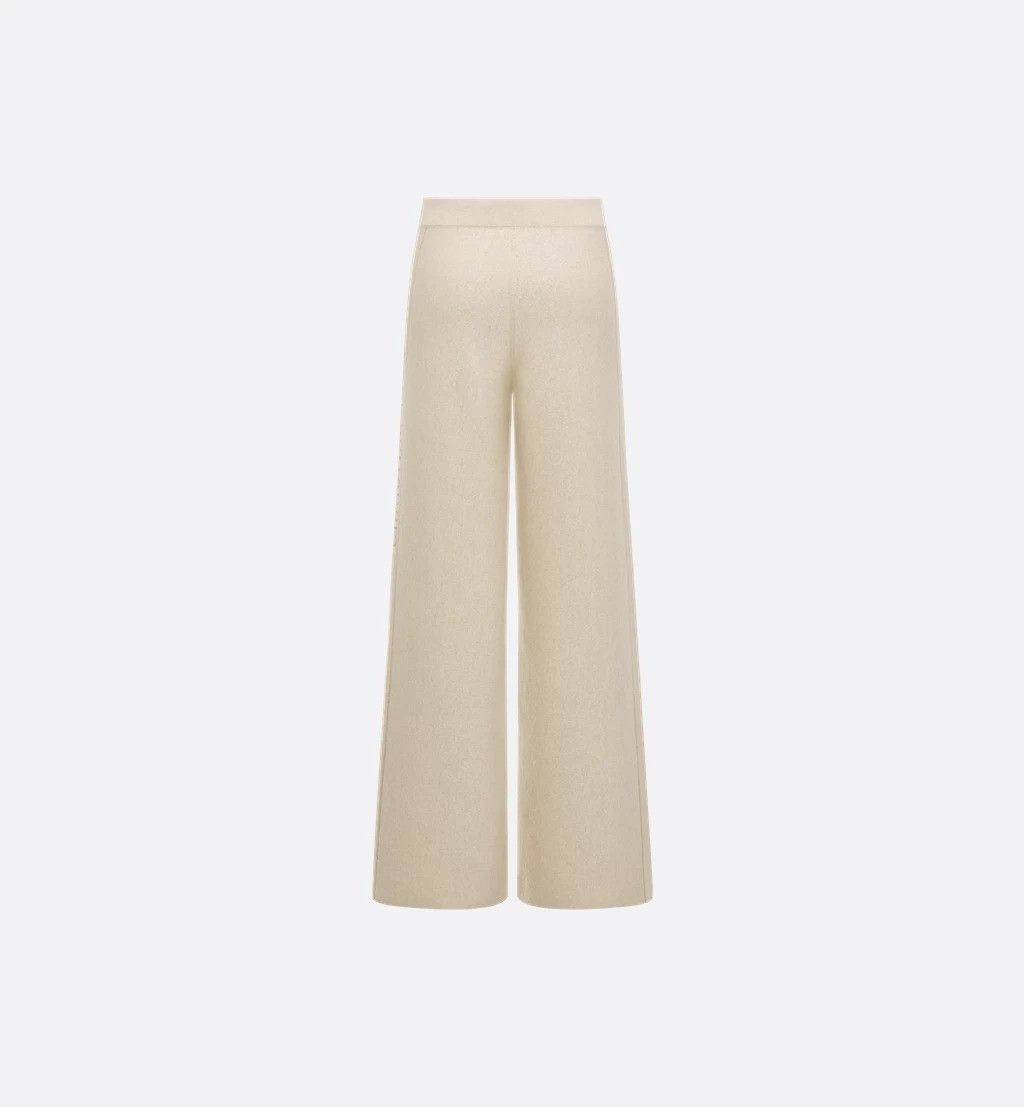 Dior Dior Wide Leg Pants In Cashmere tag size 38 Women - USA Duties Paid Size 27" / US 4 / IT 40 - 2 Thumbnail