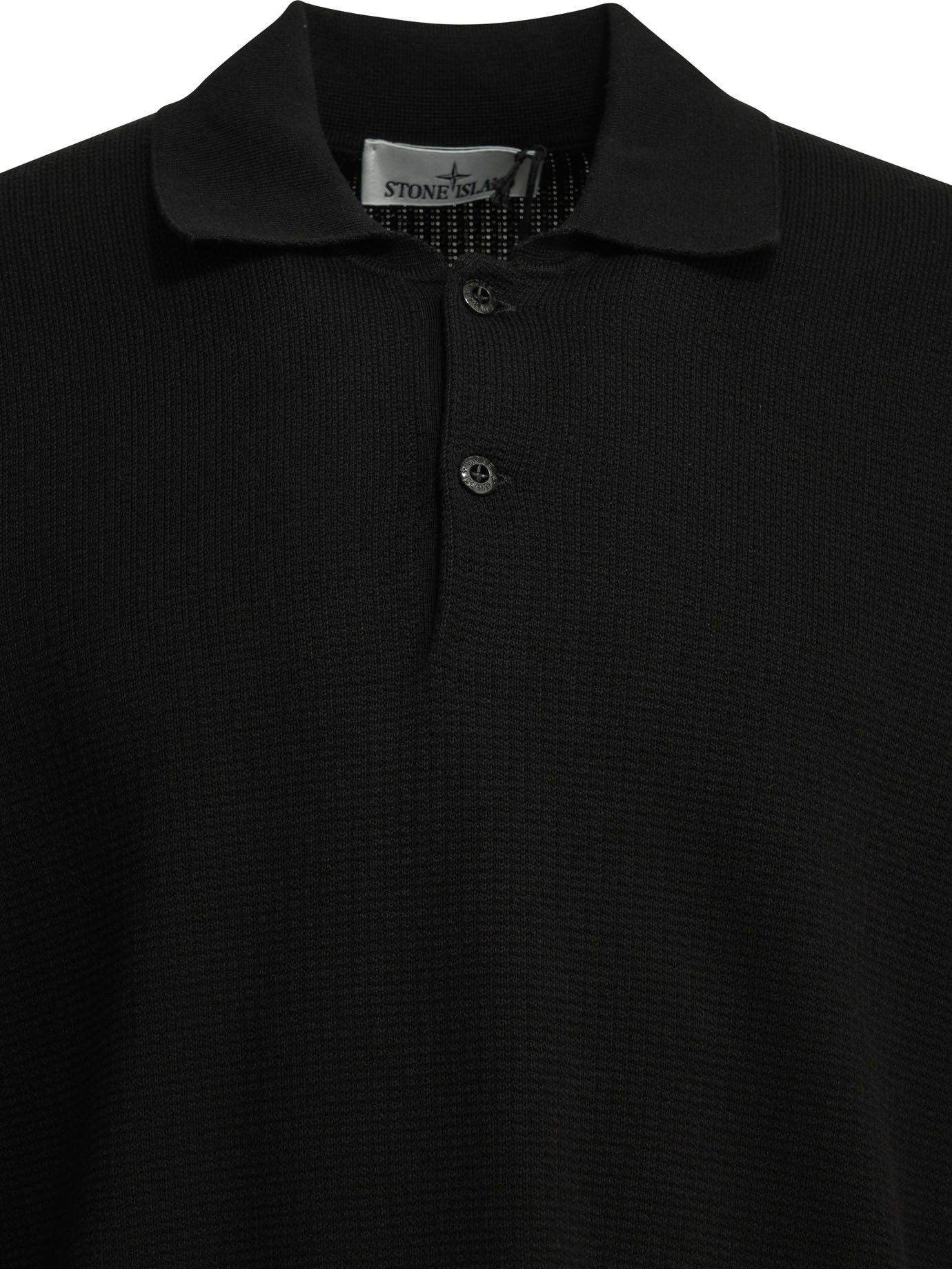 Stone Island Stone Island Long Sleeves Polo Shirt In Cotton tag size L Men - USA Duties Paid Size US L / EU 52-54 / 3 - 3 Thumbnail