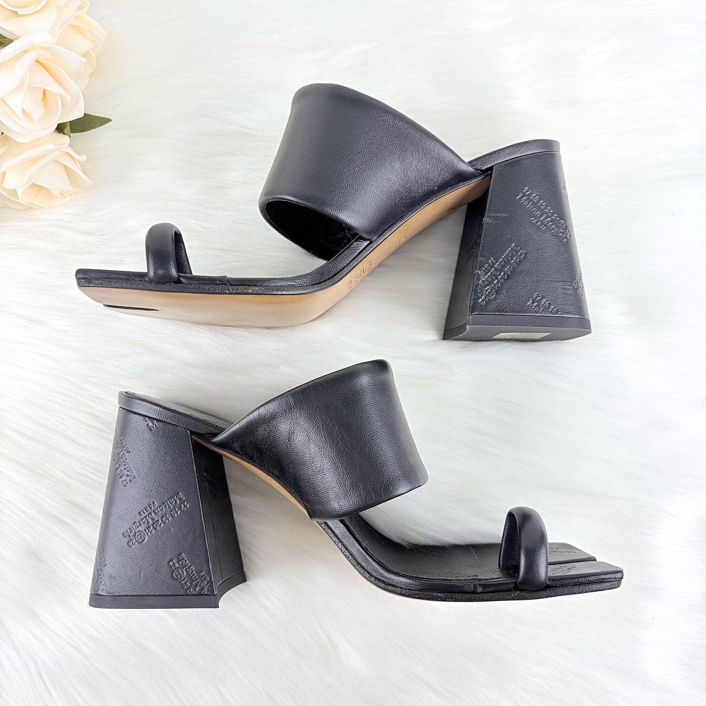 Maison Margiela Maison Margiela Tabi Leather Sandals Size 38 Size US 8 / IT 38 - 7 Thumbnail