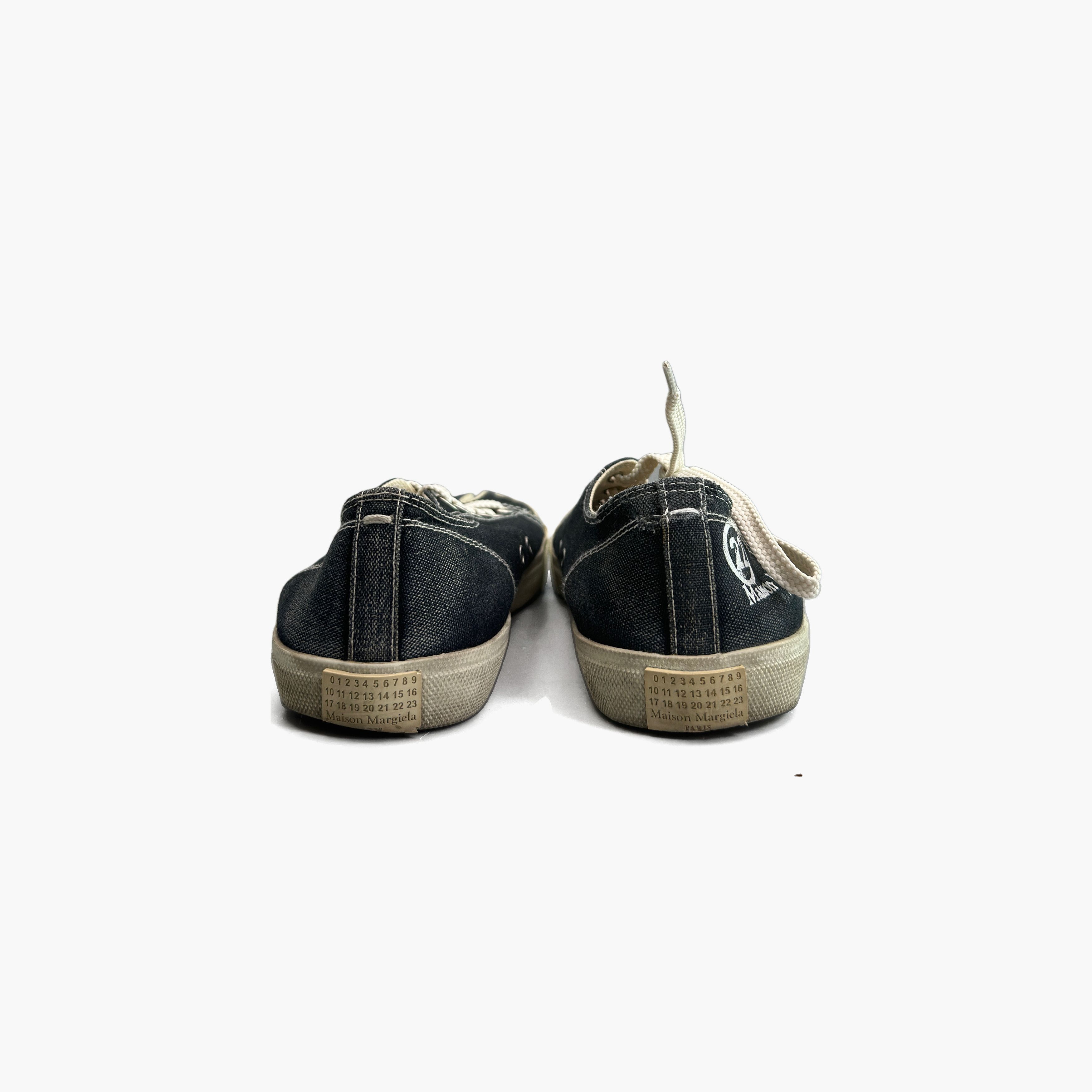 Maison Margiela Maison Margiela Black Tabi Low-Top Sneakers Size 37 Size US 7 / IT 37 - 6 Thumbnail