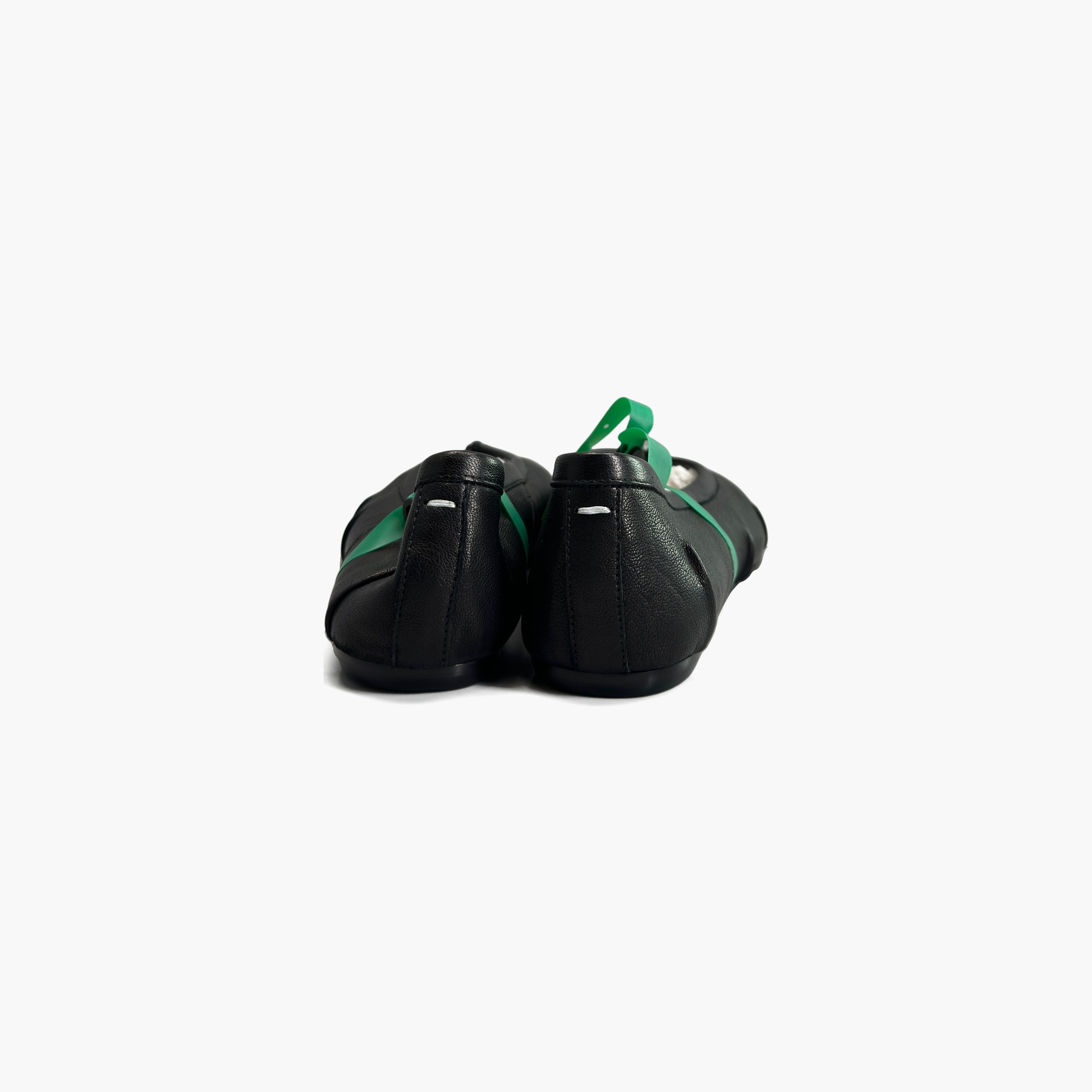 Maison Margiela Maison Margiela Black Tabi Leather Ballet Flats Size 37 Size US 7 / IT 37 - 6 Thumbnail